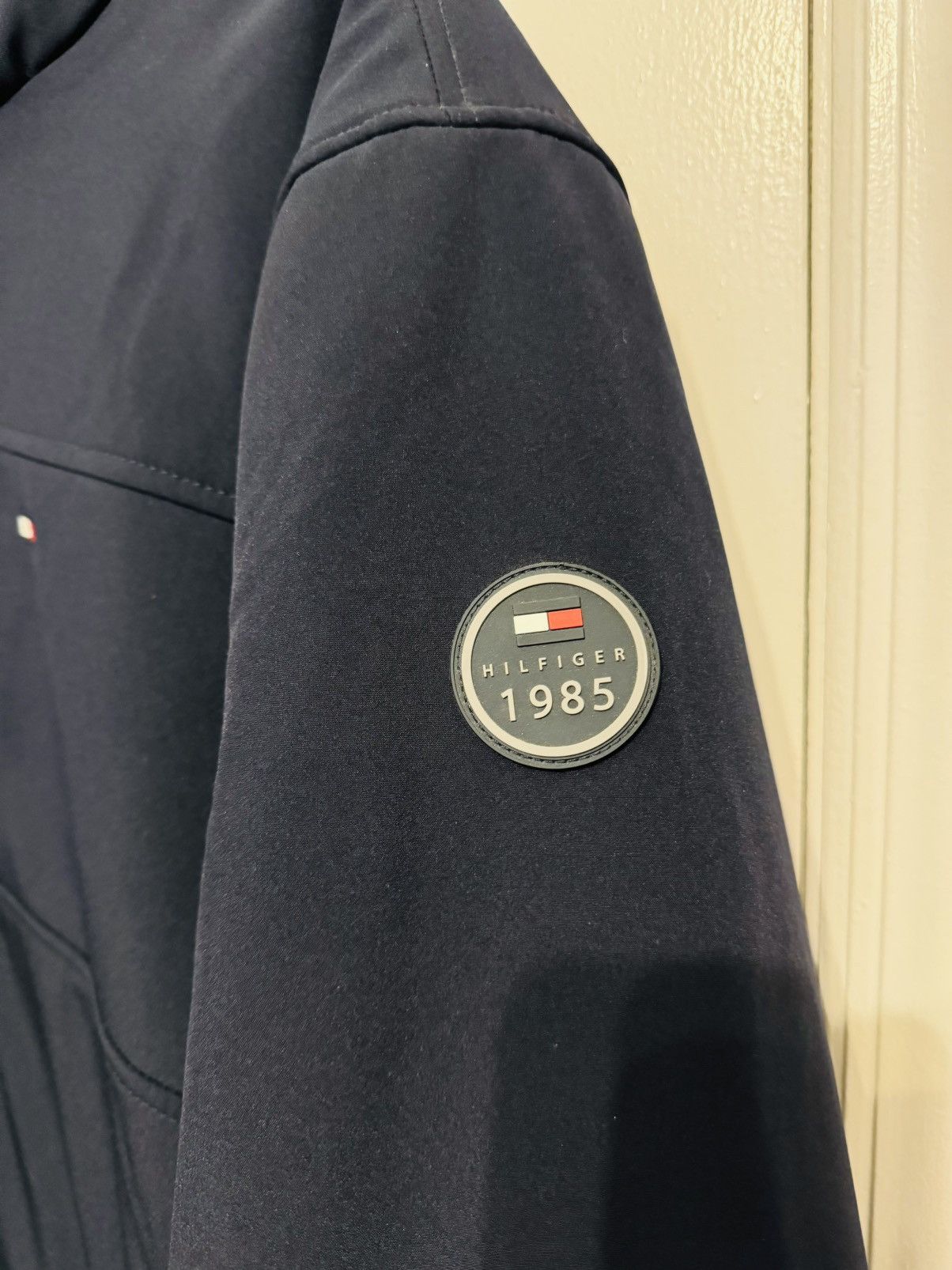 Tommy Hilfiger Tommy Hilfiger Men's Soft-Shell Bomber Jacket Navy XXL Size US XXL / EU 58 / 5 - 5 Thumbnail
