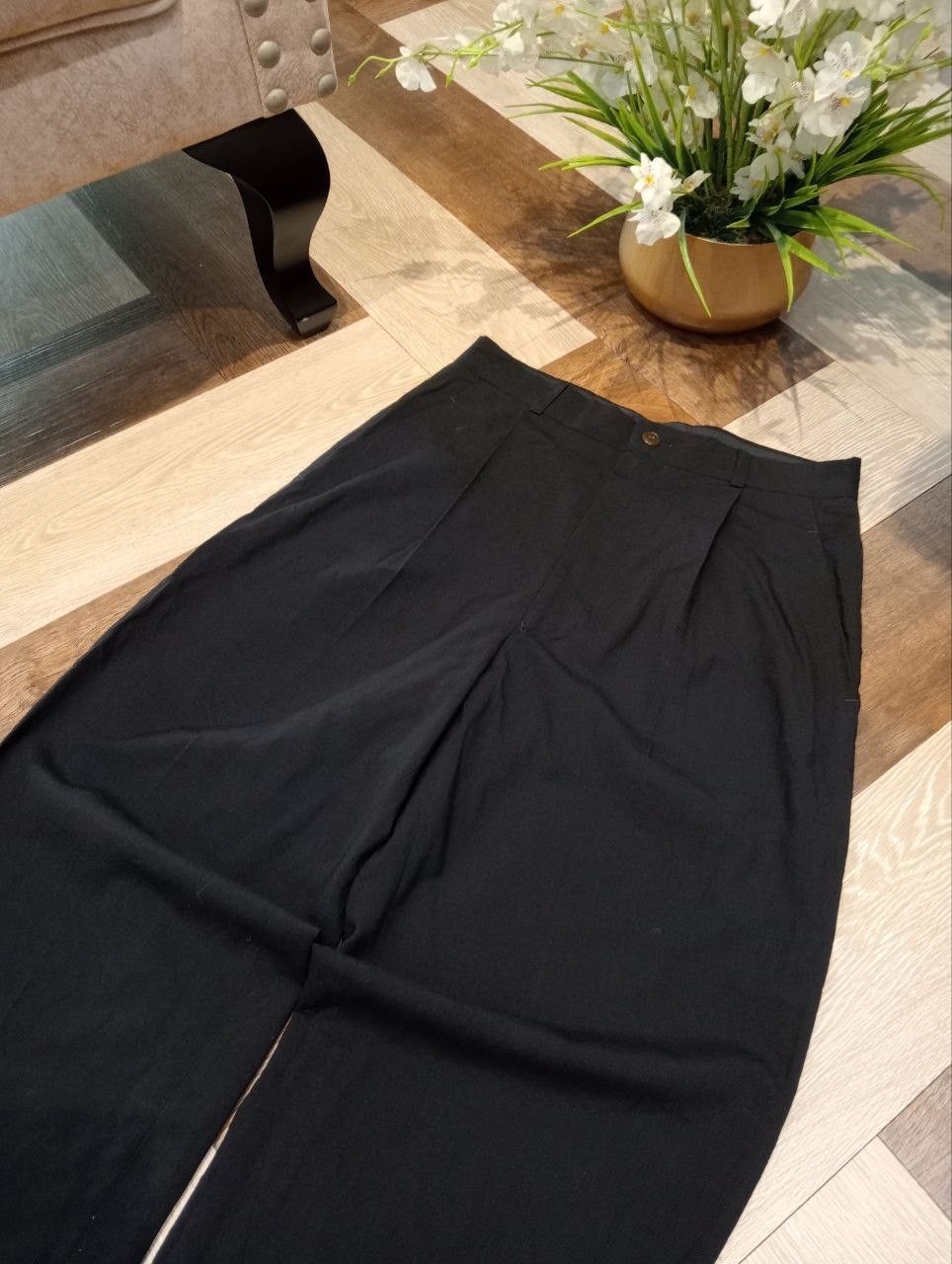 Jean Paul Gaultier VINTAGE JUNIOR GAULTIER WOOL TROUSER PANTS Size US 29 - 4 Thumbnail