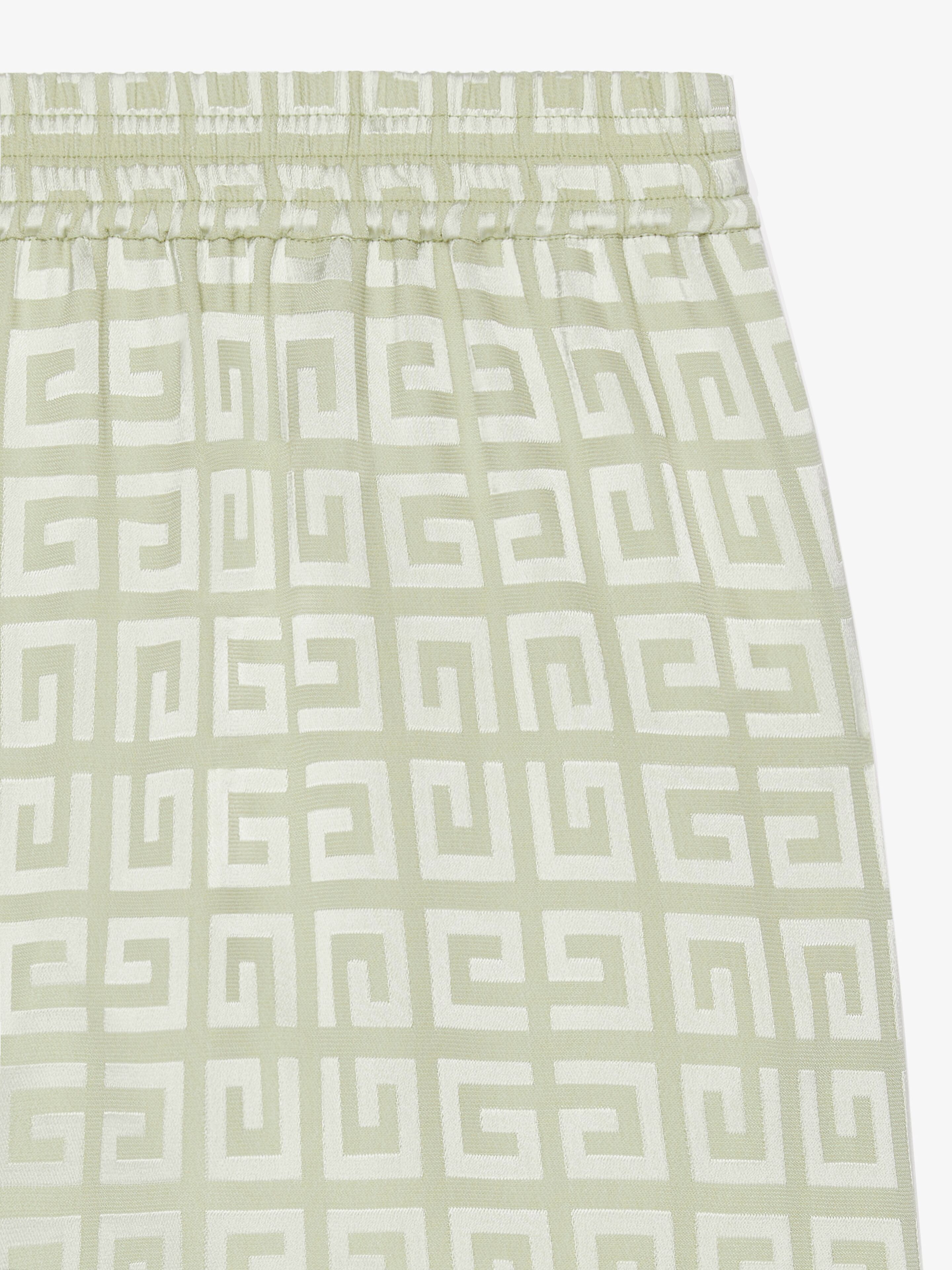 Givenchy o1srvl11e0725 Shorts In 4g Jacquard in Green Size 28" / US 6 / IT 42 - 5 Thumbnail