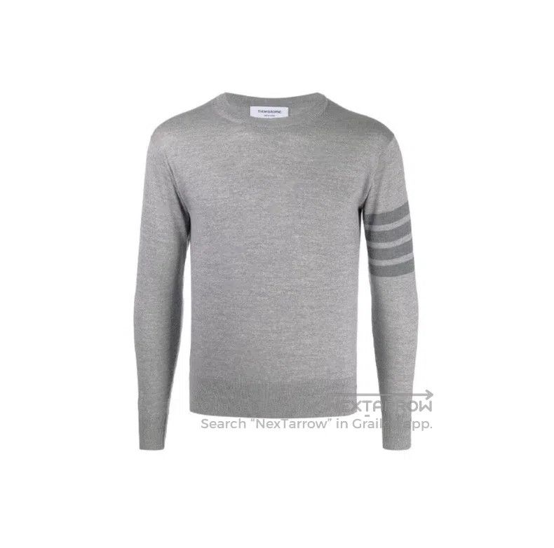Other Thom Browne Round-neck striped sweater Size US S / EU 44-46 / 1 - 5 Thumbnail