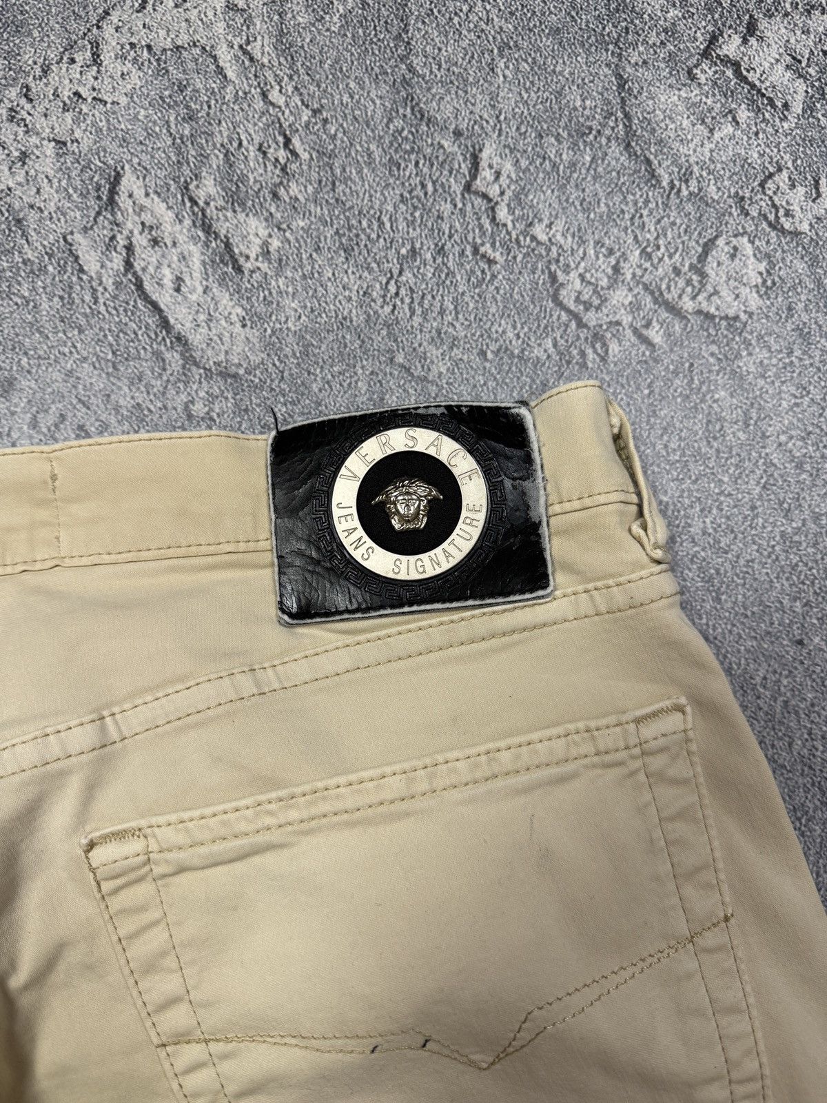 Versace Vintage Versace Jeans Signature With Metal Medusa Jeans Y2K Size US 35 - 8 Thumbnail