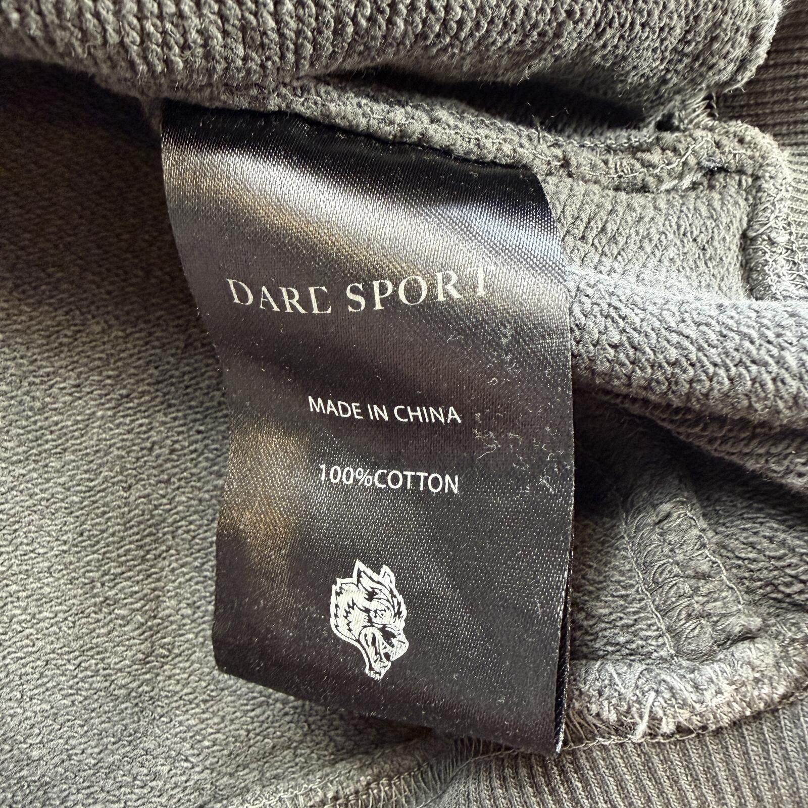 Darc Sport Darc Sport Wolves Forever Hoodie M Black Gym Wolf Sweatshirt Size US M / EU 48-50 / 2 - 5 Thumbnail