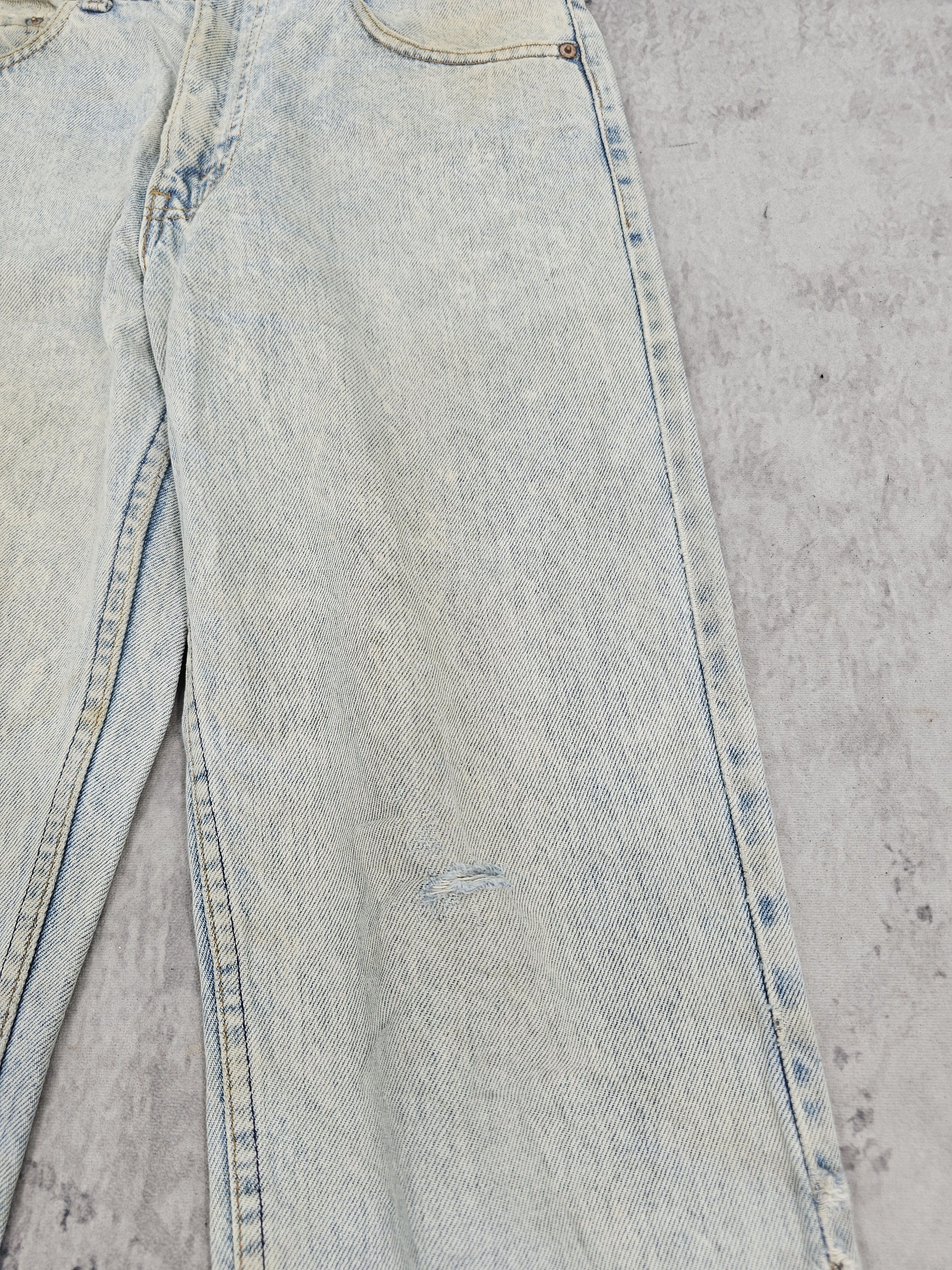 Levi's Vintage Clothing Vtg 80's LEVIS 610 Stain Rusty Ripped Size 31X29 Jeans L0433 Size US 31 - 6 Thumbnail