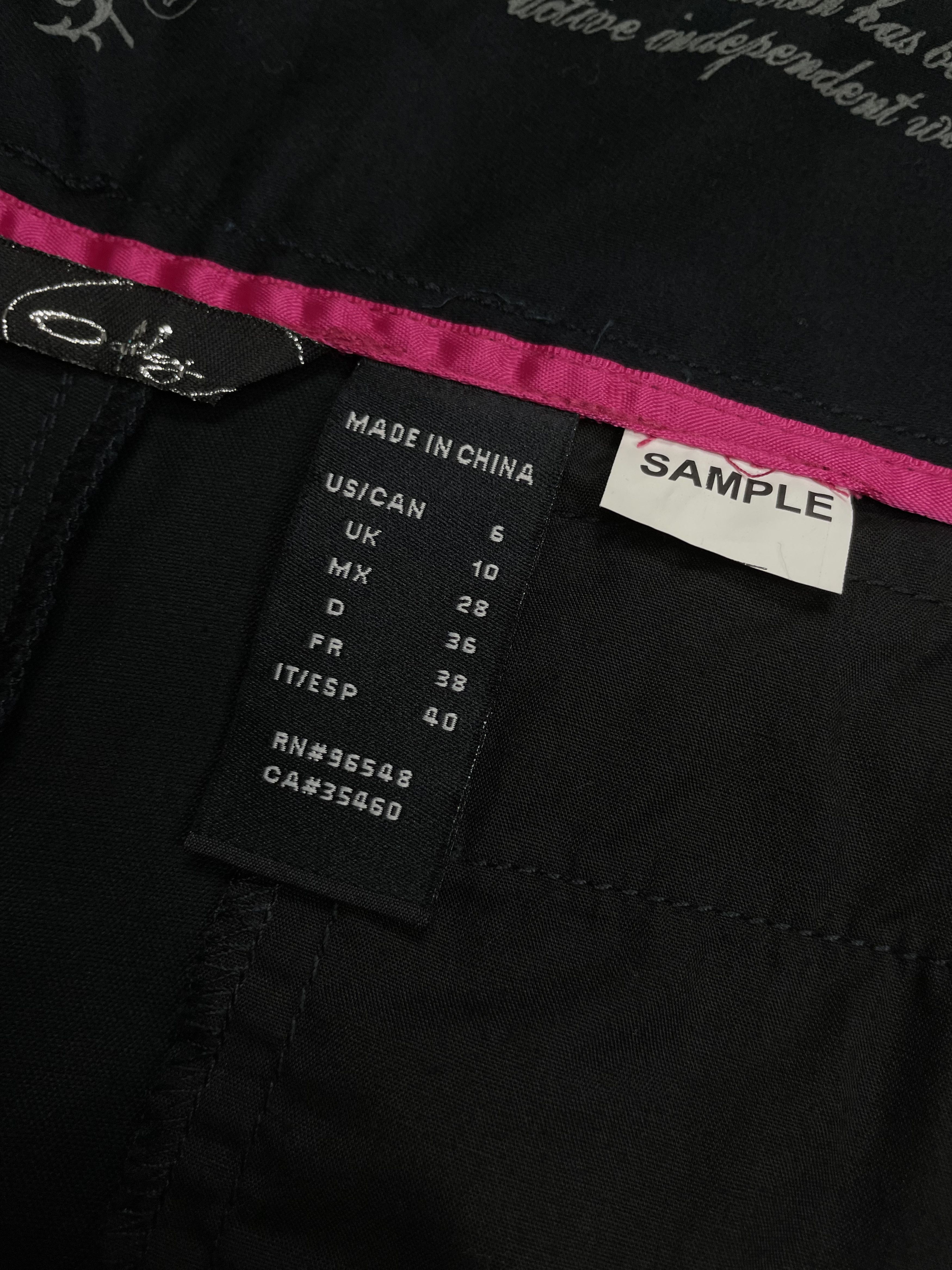 Japanese Brand × Oakley Oakley Rare Archive Flared Pants Zip Leg Y2k 2009 Sample Size 27" / US 4 / IT 40 - 8 Thumbnail