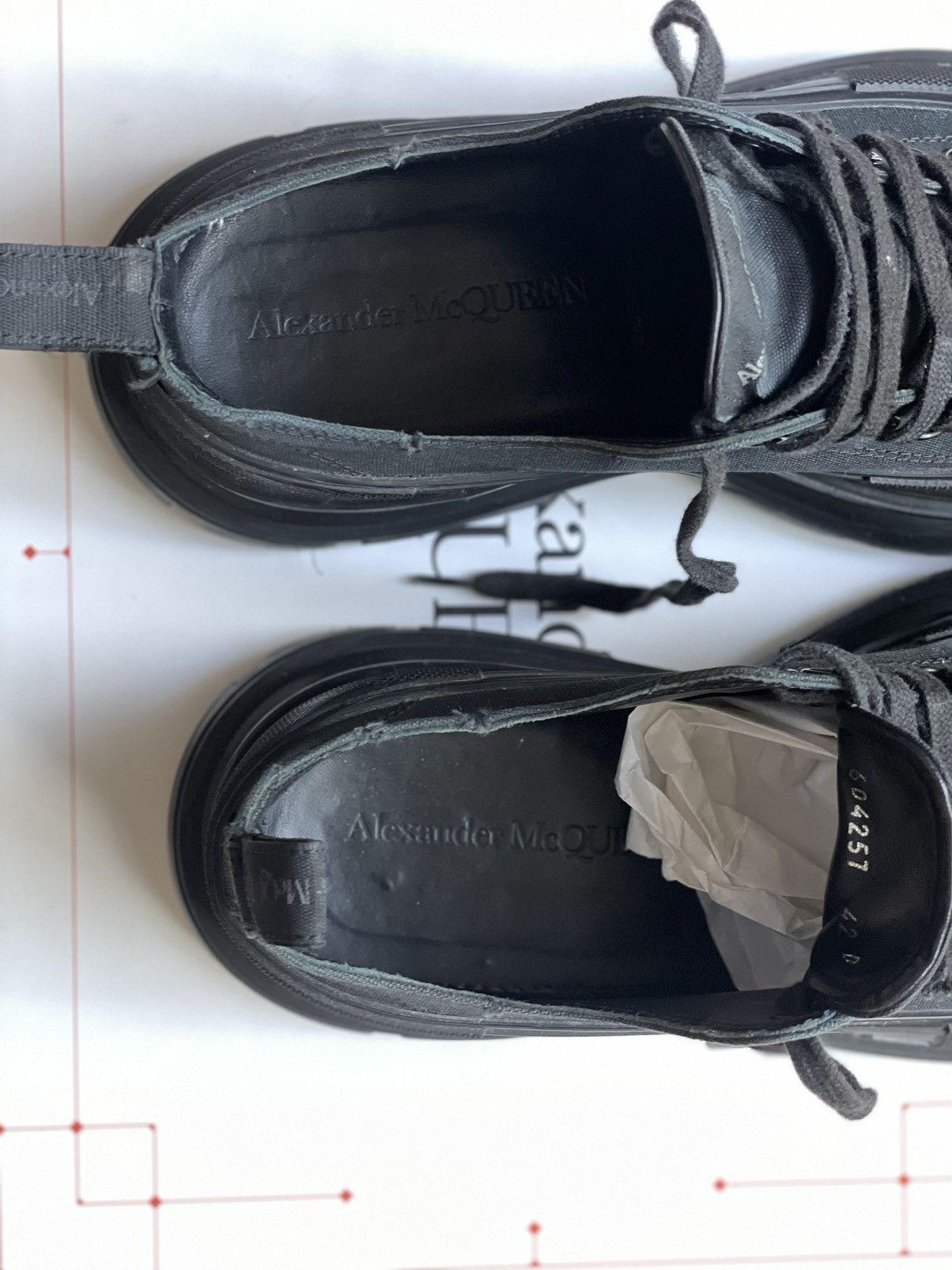 Alexander McQueen Tread Slick low top Size US 8.5 / EU 41-42 - 13 Thumbnail