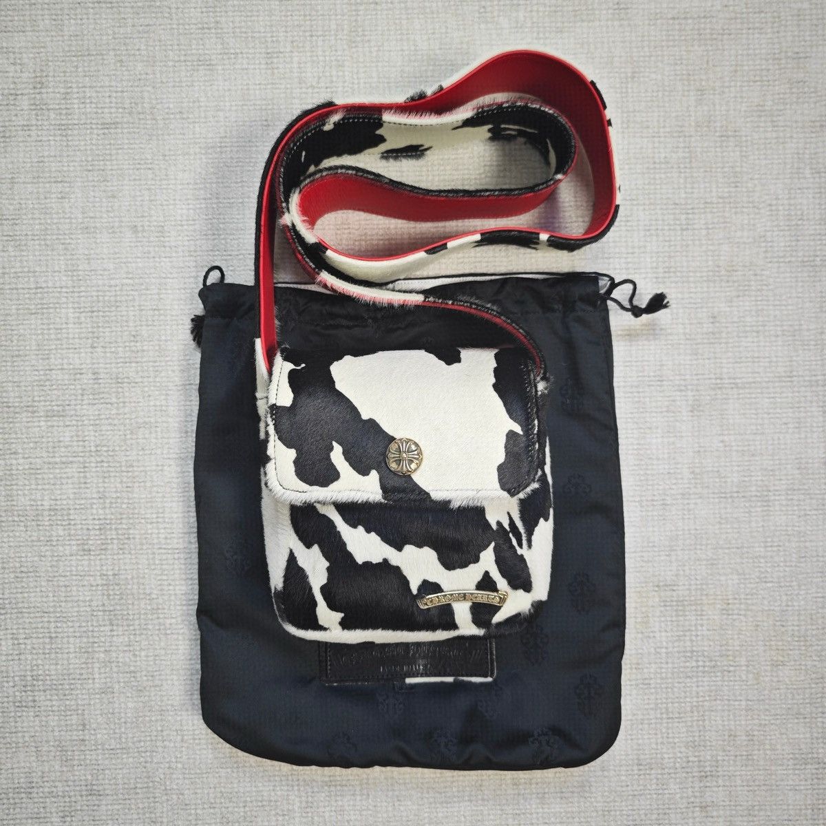 クロムハーツ CHROME HEARTS HORSESHOE BEACH BAG CHROME HEARTS Horseshoe Beach Bag Tote Summer Scroll Label