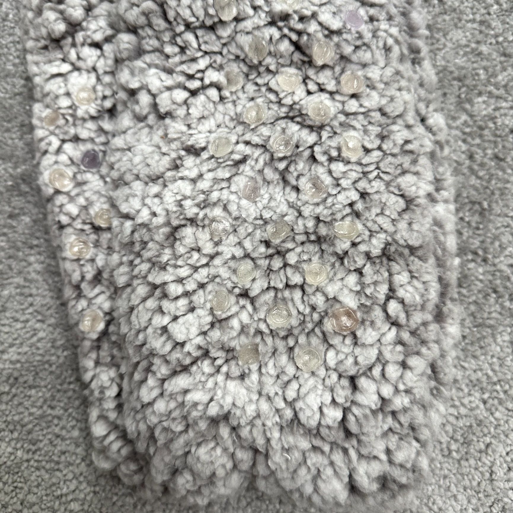Vintage Daisy Fuentes Sherpa Lined Lodge Socks Womens 4-10 Gray Gripper Sole NWT New Size ONE SIZE - 3 Thumbnail