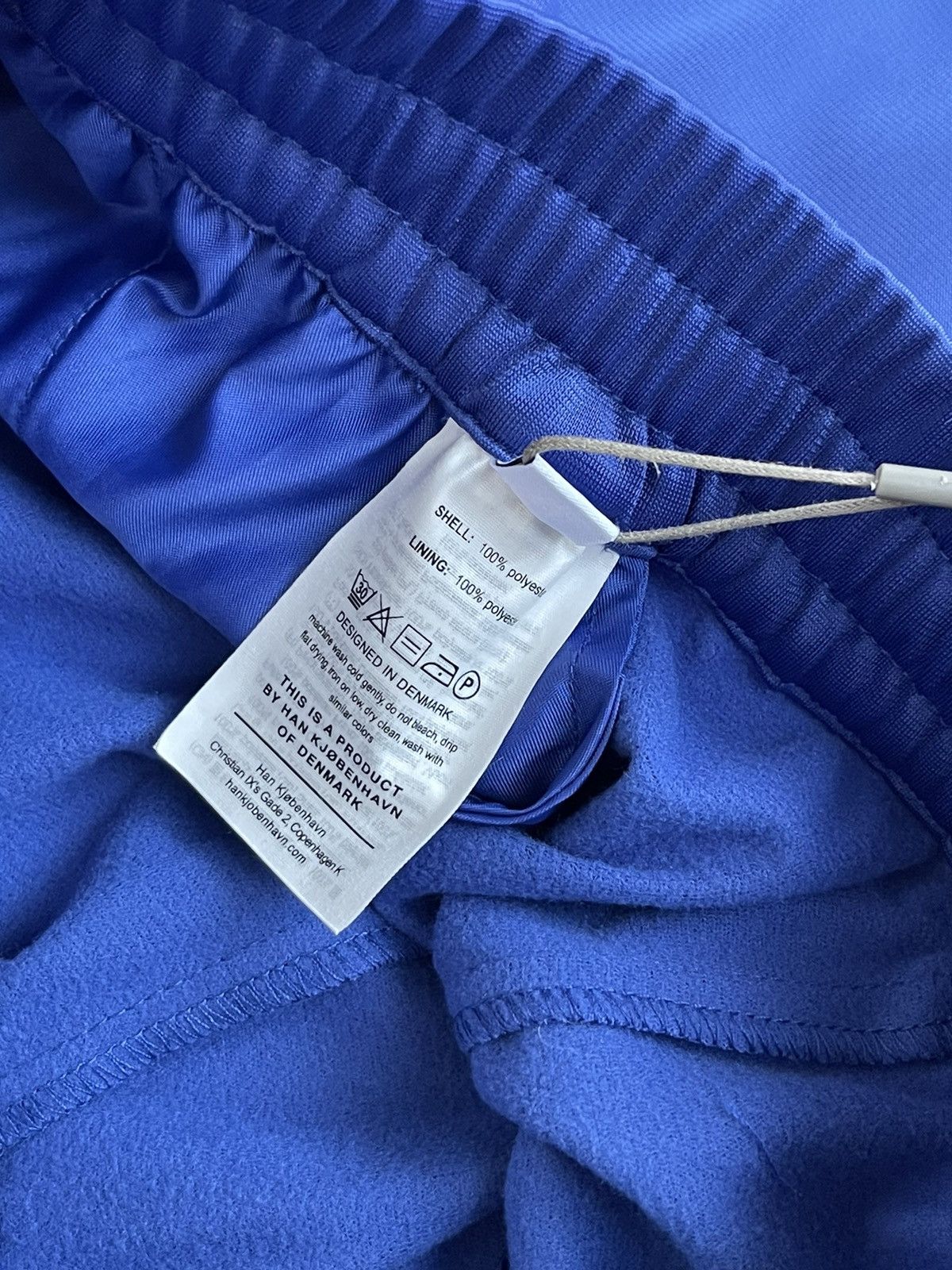 Han Kjobenhavn SS23 !DSWT! Han Kjobenhavn Oversized Loose Blue Track Pants Size US 32 / EU 48 - 22 Thumbnail