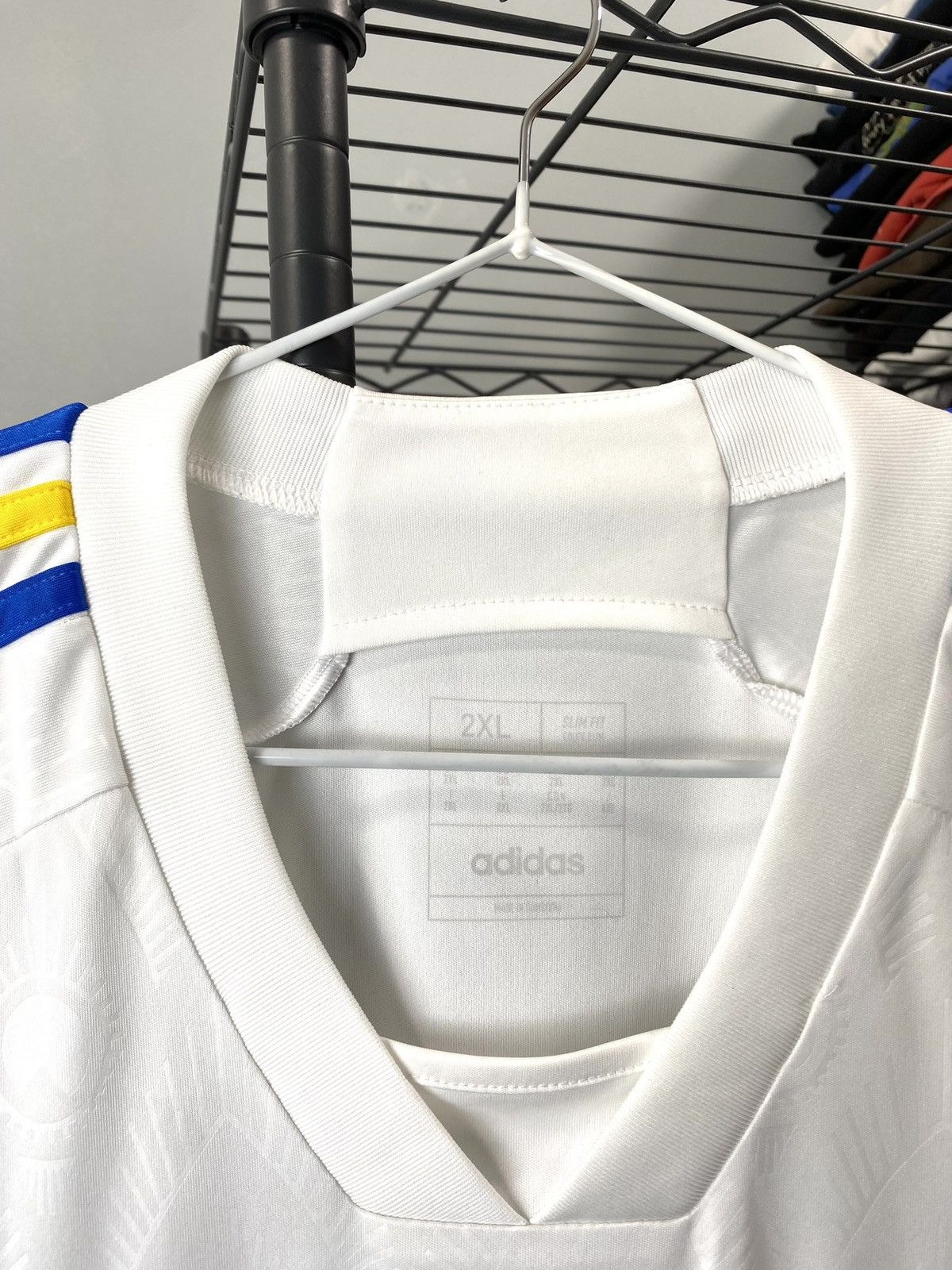 Adidas Vintage Adidas LUFC Soccer Jersey T Shirt Size US XXL / EU 58 / 5 - 7 Thumbnail