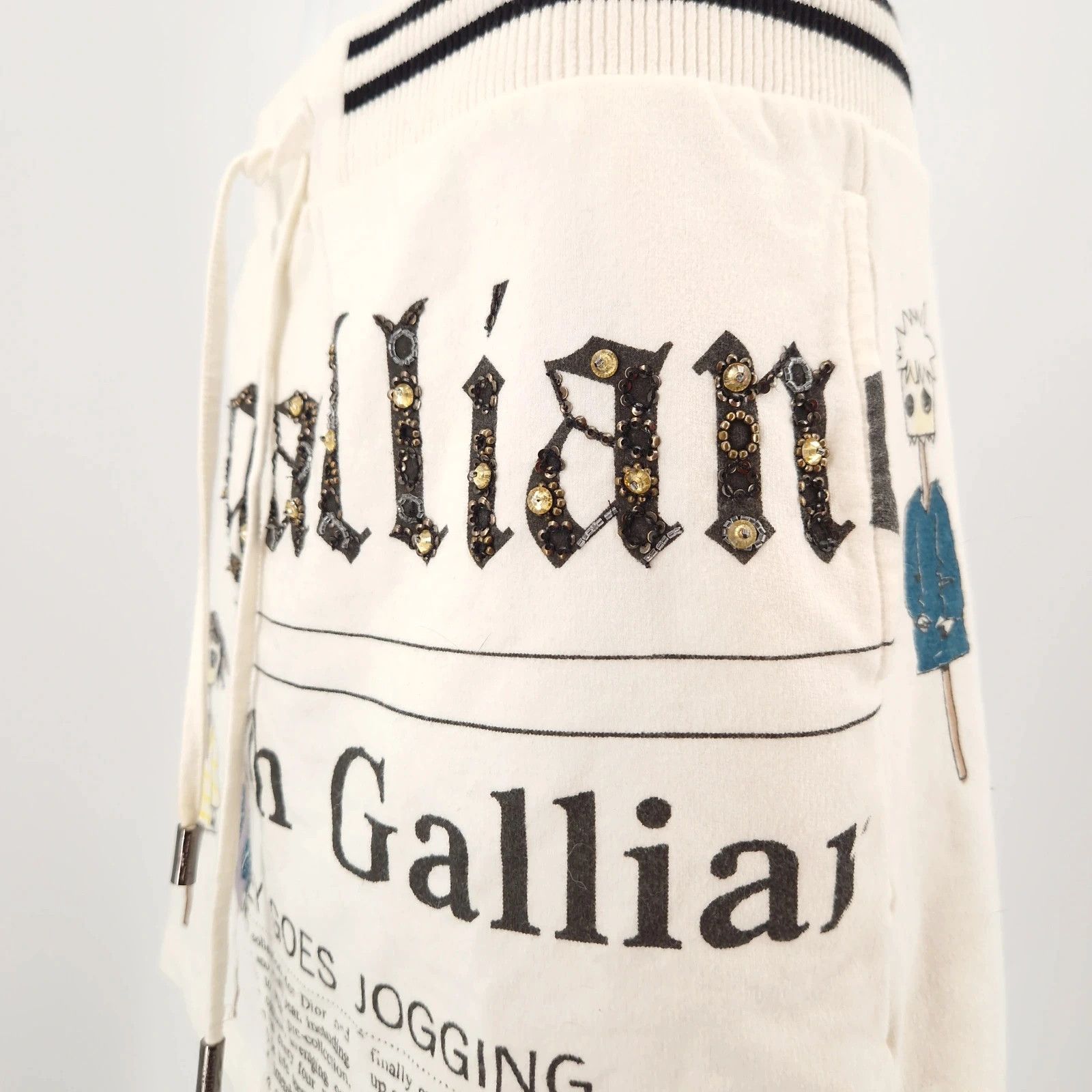John Galliano John Galliano Mini Skirt Size 26" / US 2 / IT 38 - 2 Thumbnail