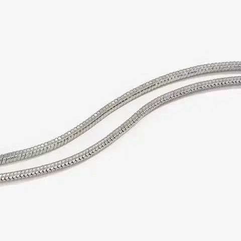 American Edition Silver Thin Chains Collar Necklace Size ONE SIZE - 4 Thumbnail