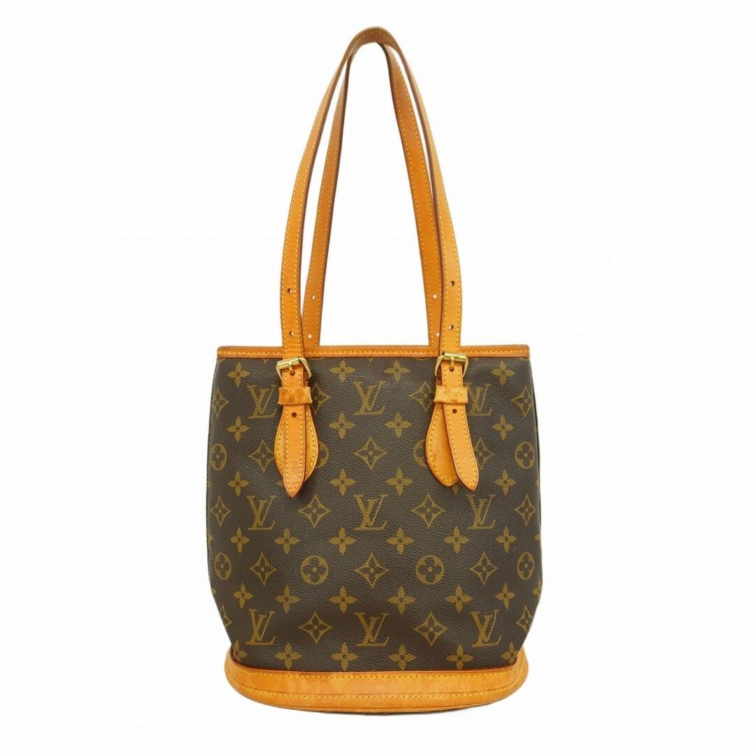 Louis Vuitton Monogram Bucket Pm Tote Bag M42238 in Brown, Women's