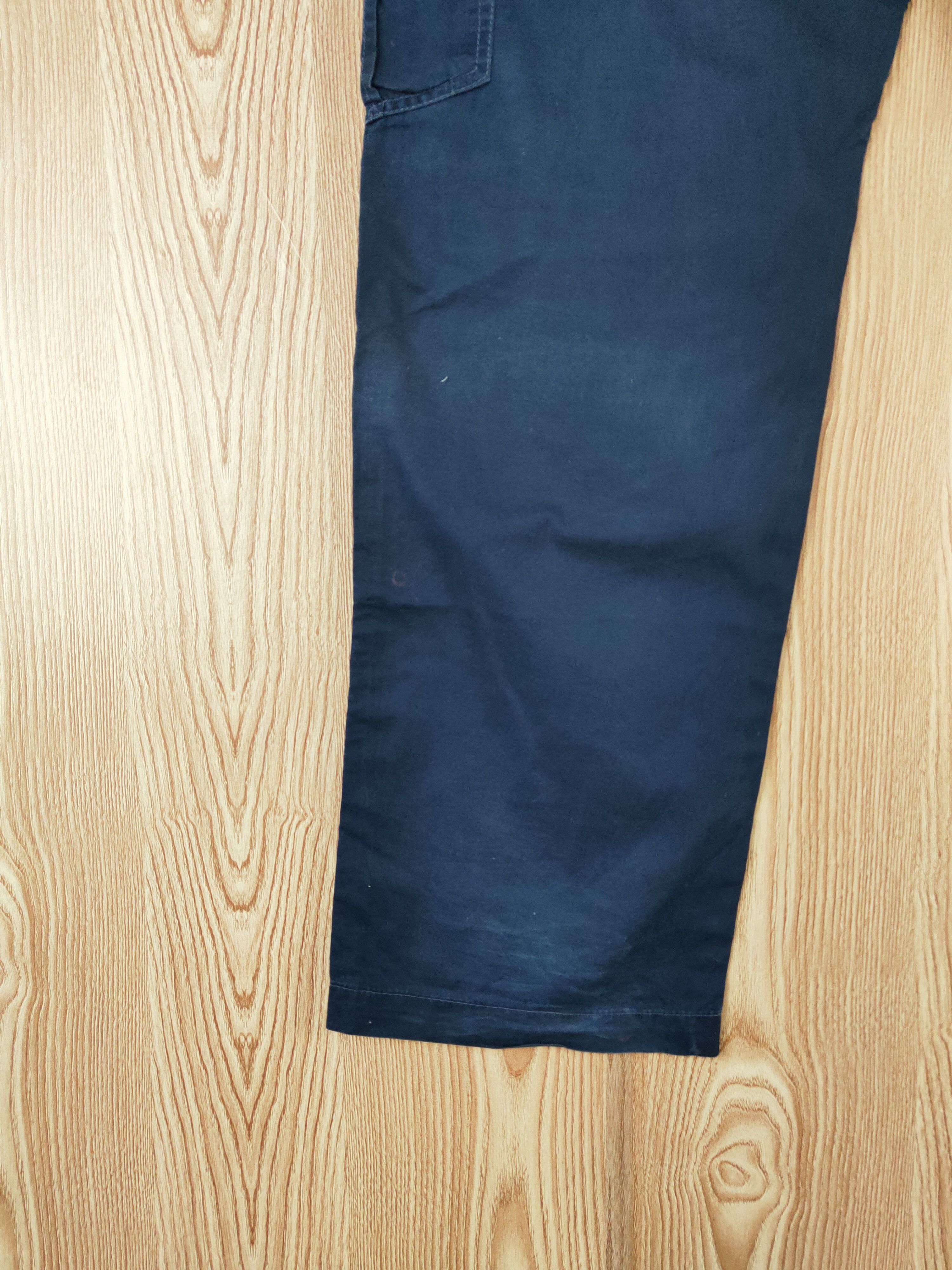 Japanese Brand GW Navy Faded Multipocket Tactical Cargo Pants #W376 Size US 33 - 10 Thumbnail