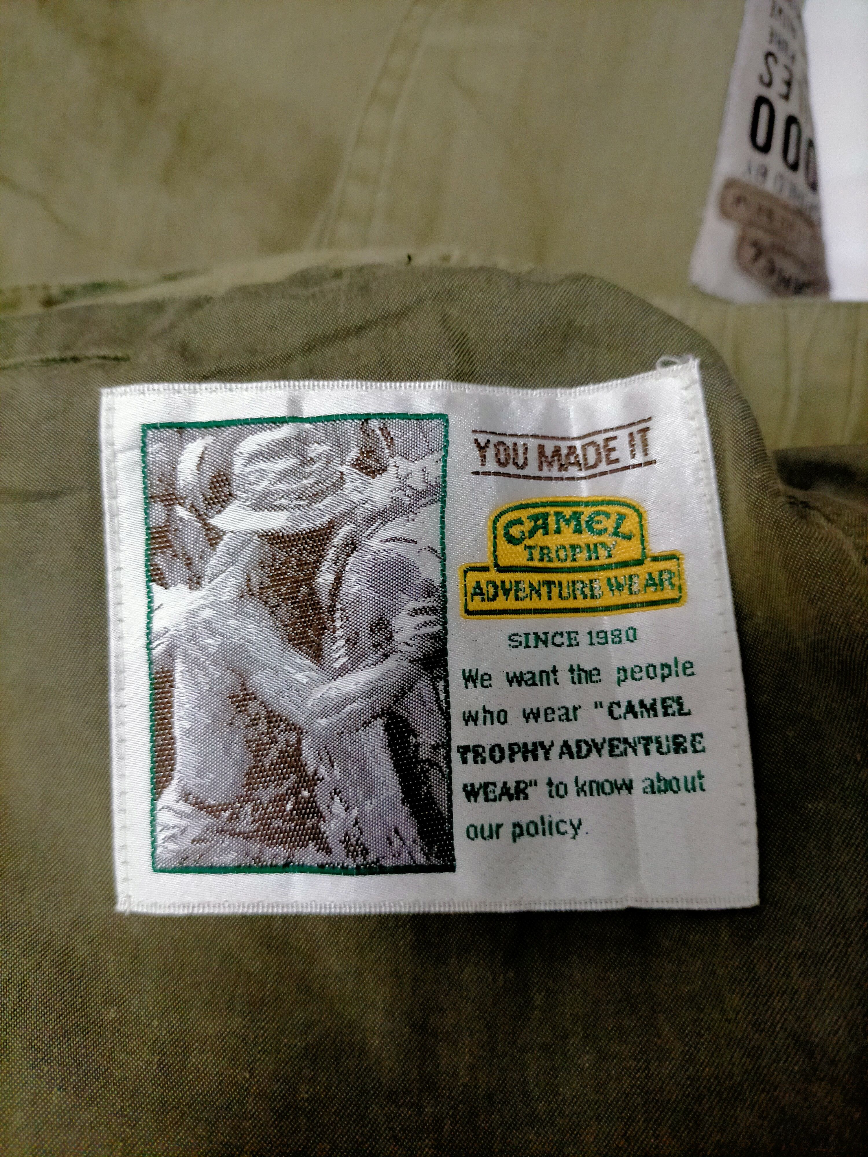 Camel × Vintage Vintage Camel Trophy Military Outdoor Pants Size US 31 - 3 Thumbnail