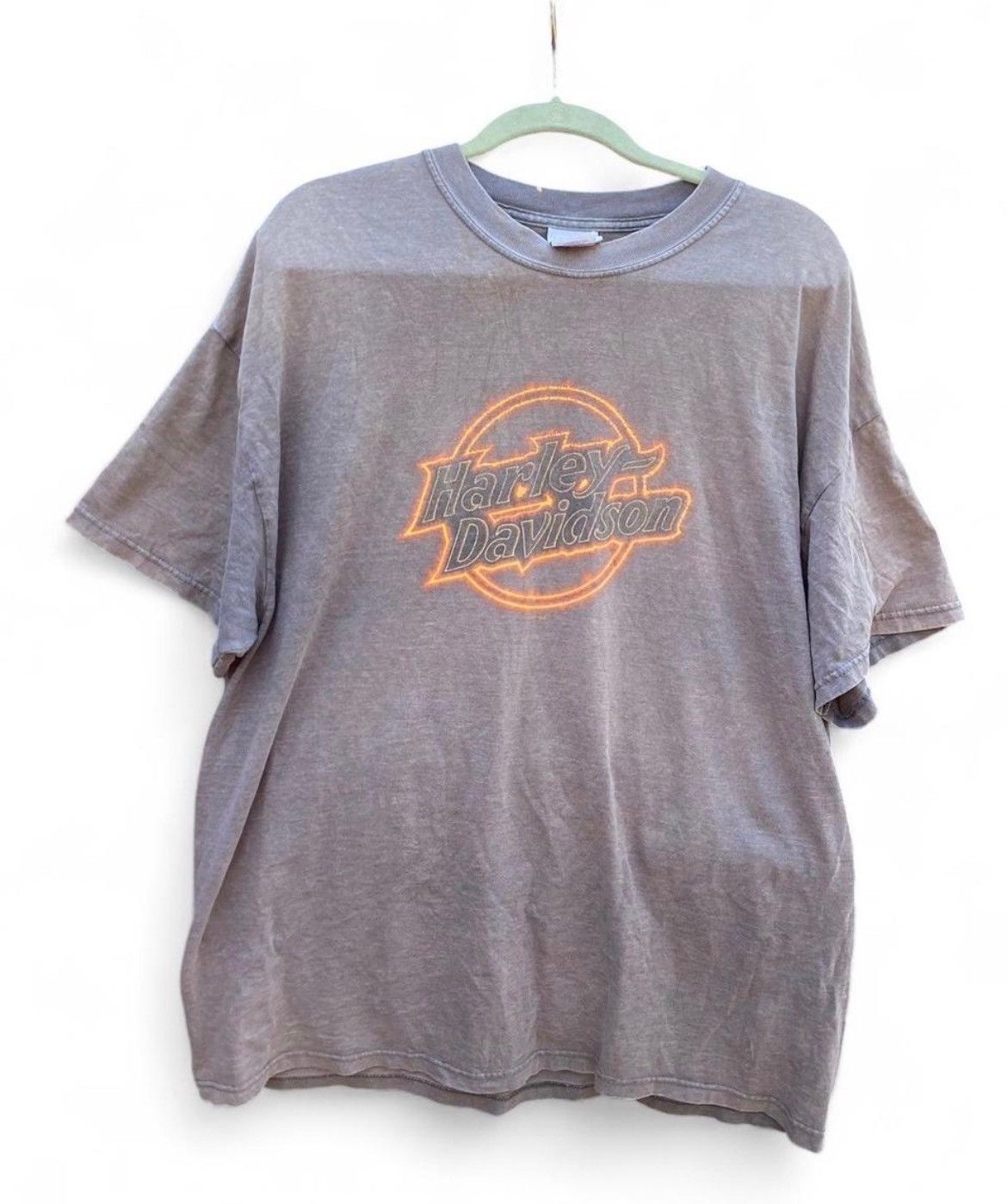 Harley Davidson Vintage Harley-Davidson Gray Graphic Tee Size 2XL Size US XXL / EU 58 / 5 - 1 Thumbnail
