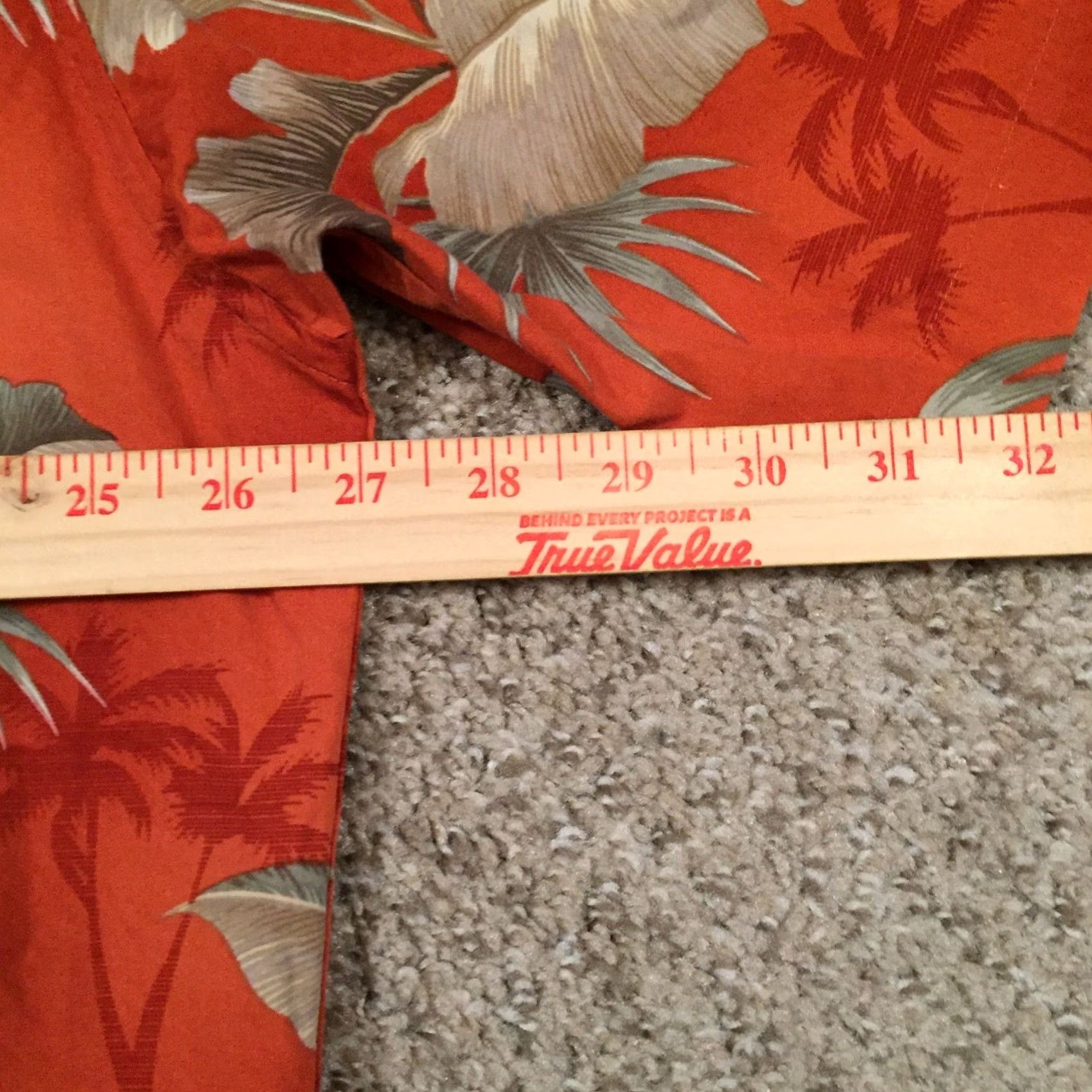 Vintage St. John's Bay Shirt Mens XXL Orange Floral Island Short Sleeve Button Up Size US XXL / EU 58 / 5 - 7 Thumbnail