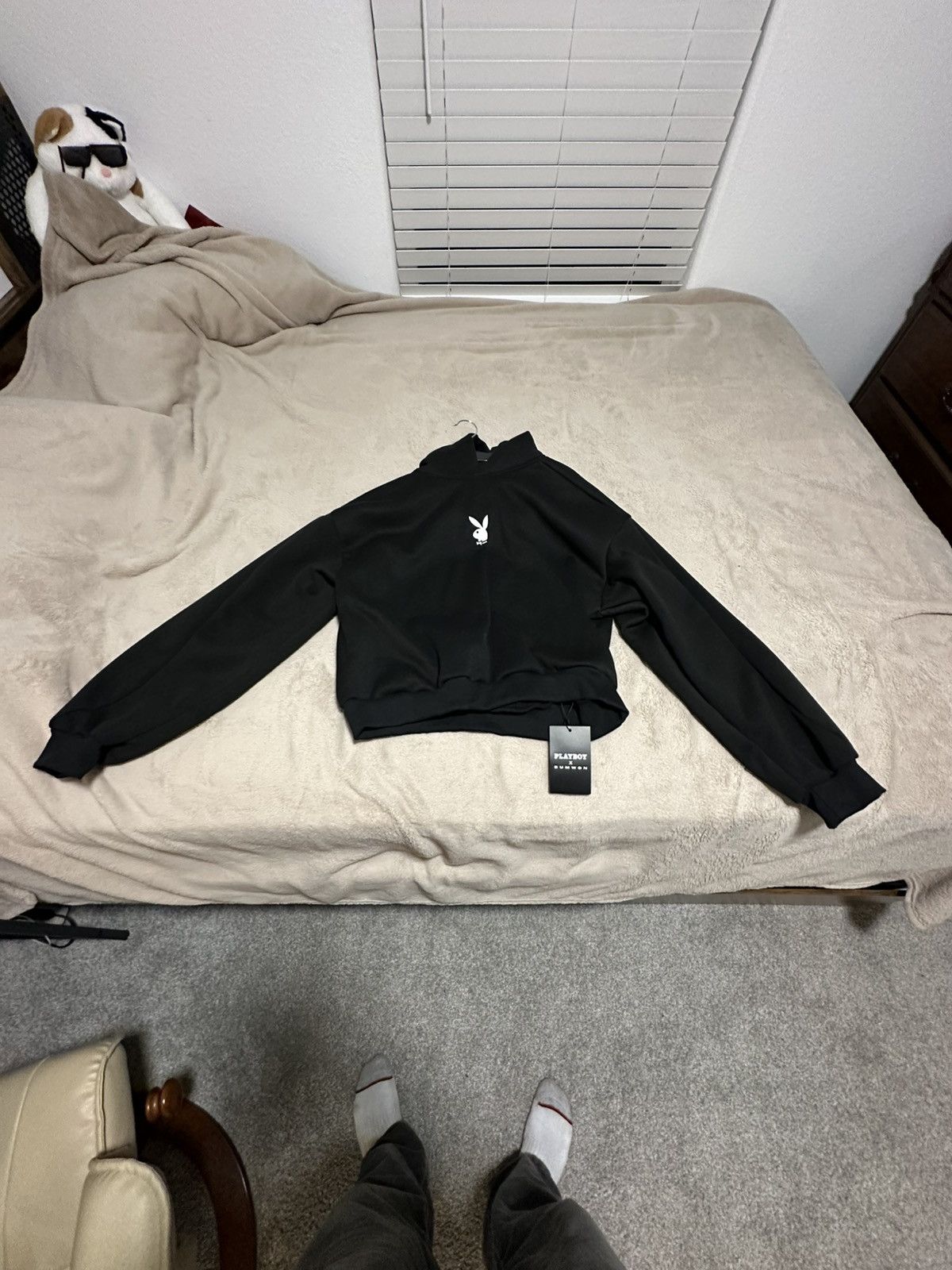 Playboy Playboy crop-top/sweatshirt Size US S / EU 44-46 / 1 - 1 Thumbnail