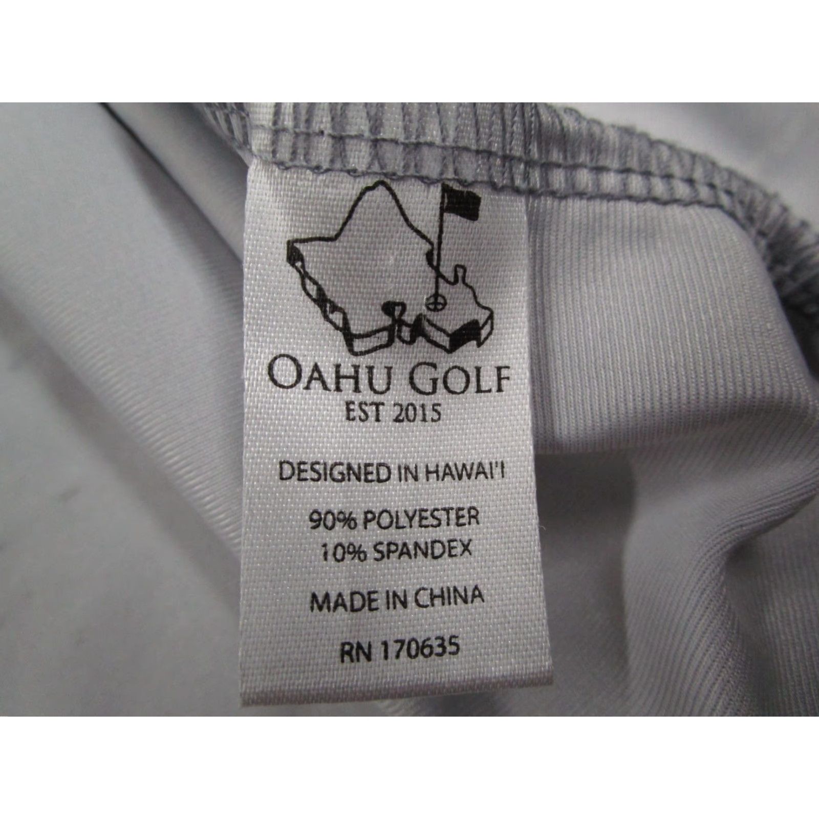 Vintage Oahu Golf Shirt Mens Small Gray Floral Performance Aloha Hawaii UPF 50 Size US S / EU 44-46 / 1 - 4 Thumbnail