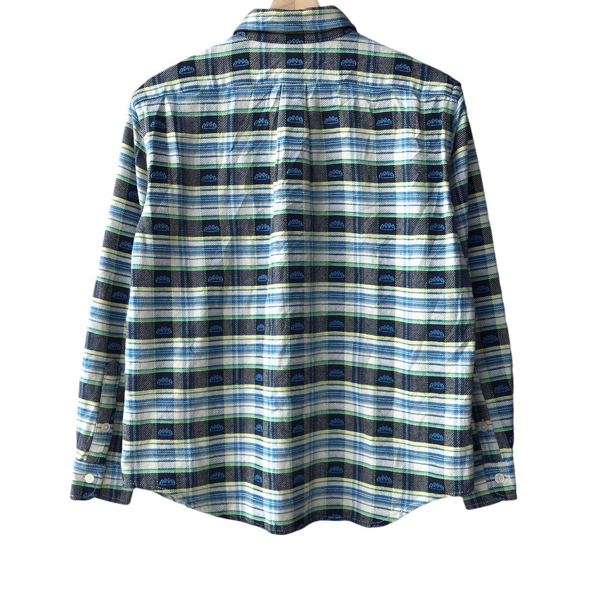 Ne-Net Japan Issey Miyake Design Embroidery Flannel Shirt