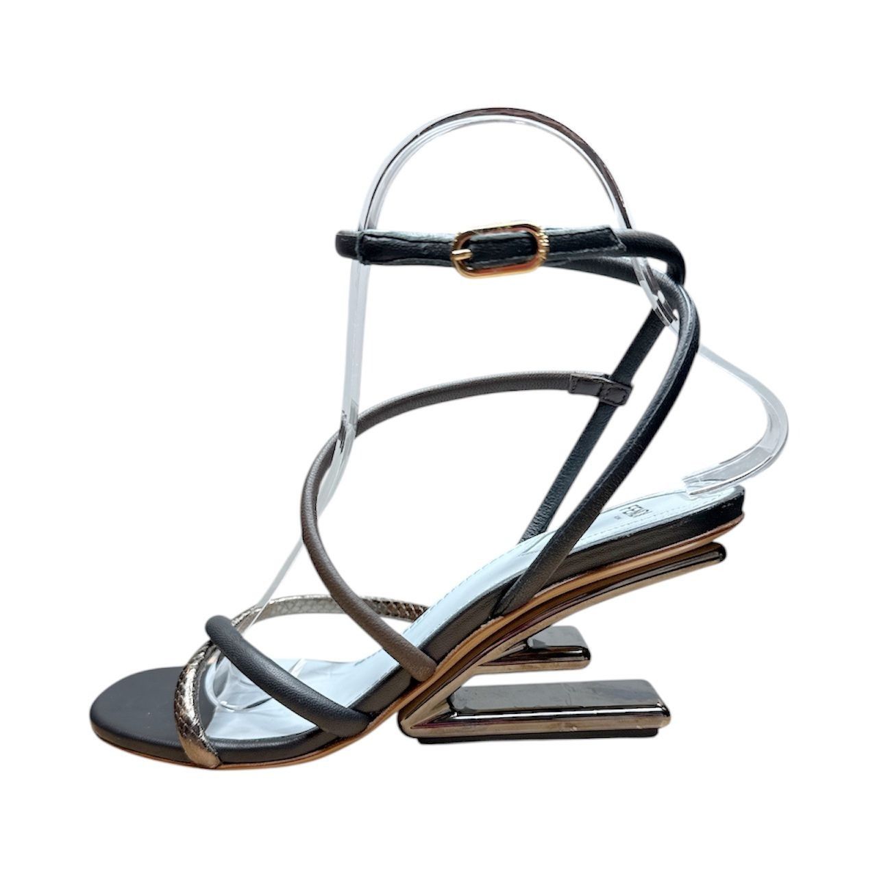 Fendi FENDI Fendi First Slide Sandals EU 37 US 7 F Shape Multicolo Size US 7 / IT 37 - 12 Thumbnail
