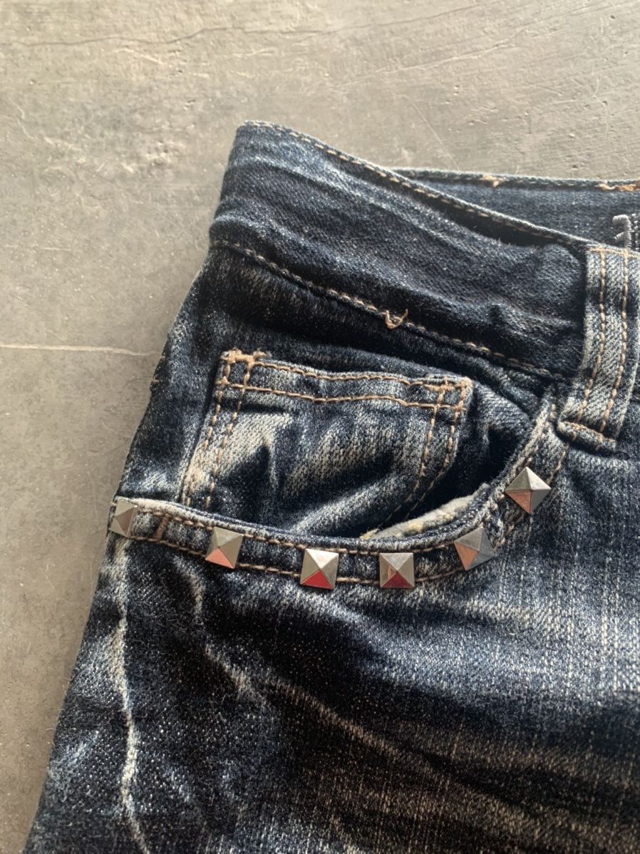 Hysteric Glamour Y2K style cross design chrome hearts/affliction inspired Size US 28 / EU 44 - 7 Thumbnail