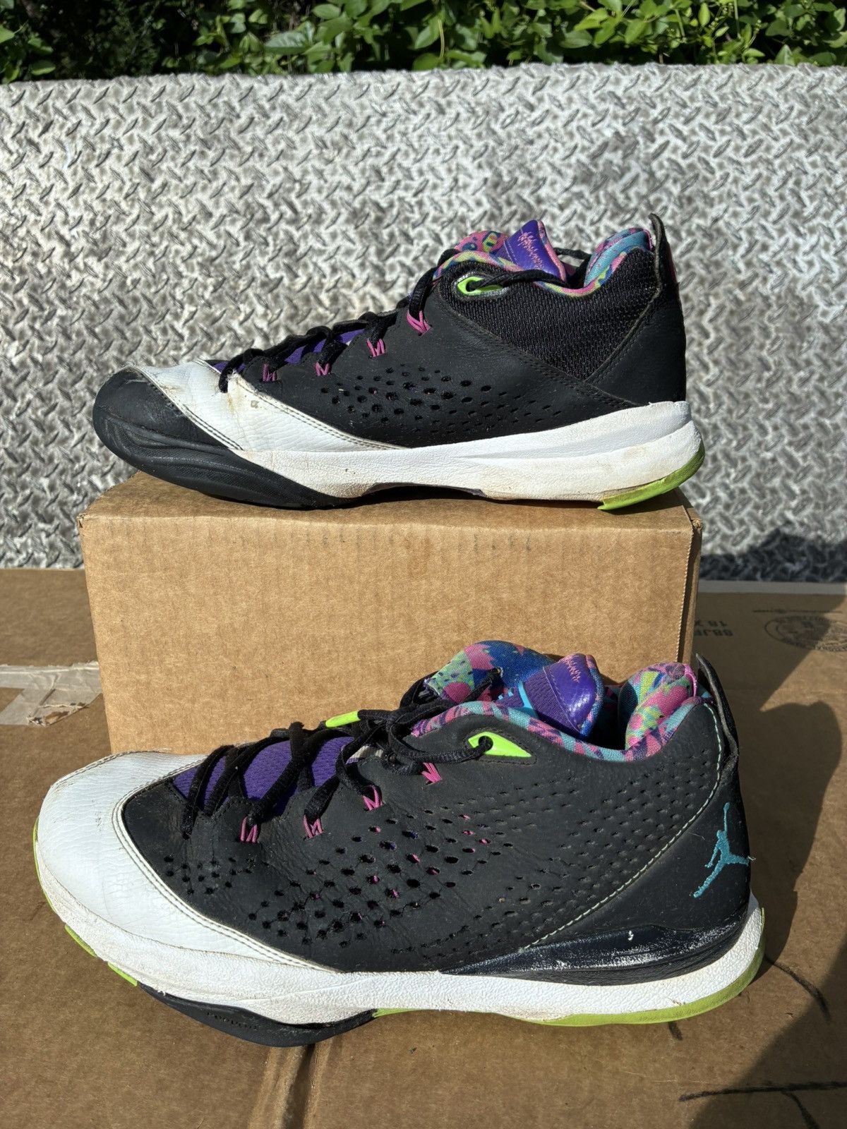 Jordan Brand Jordan Men's CP3 VII Bel Air Multicolor Sneaker 11.5 Size US 11.5 / EU 44-45 - 2 Thumbnail