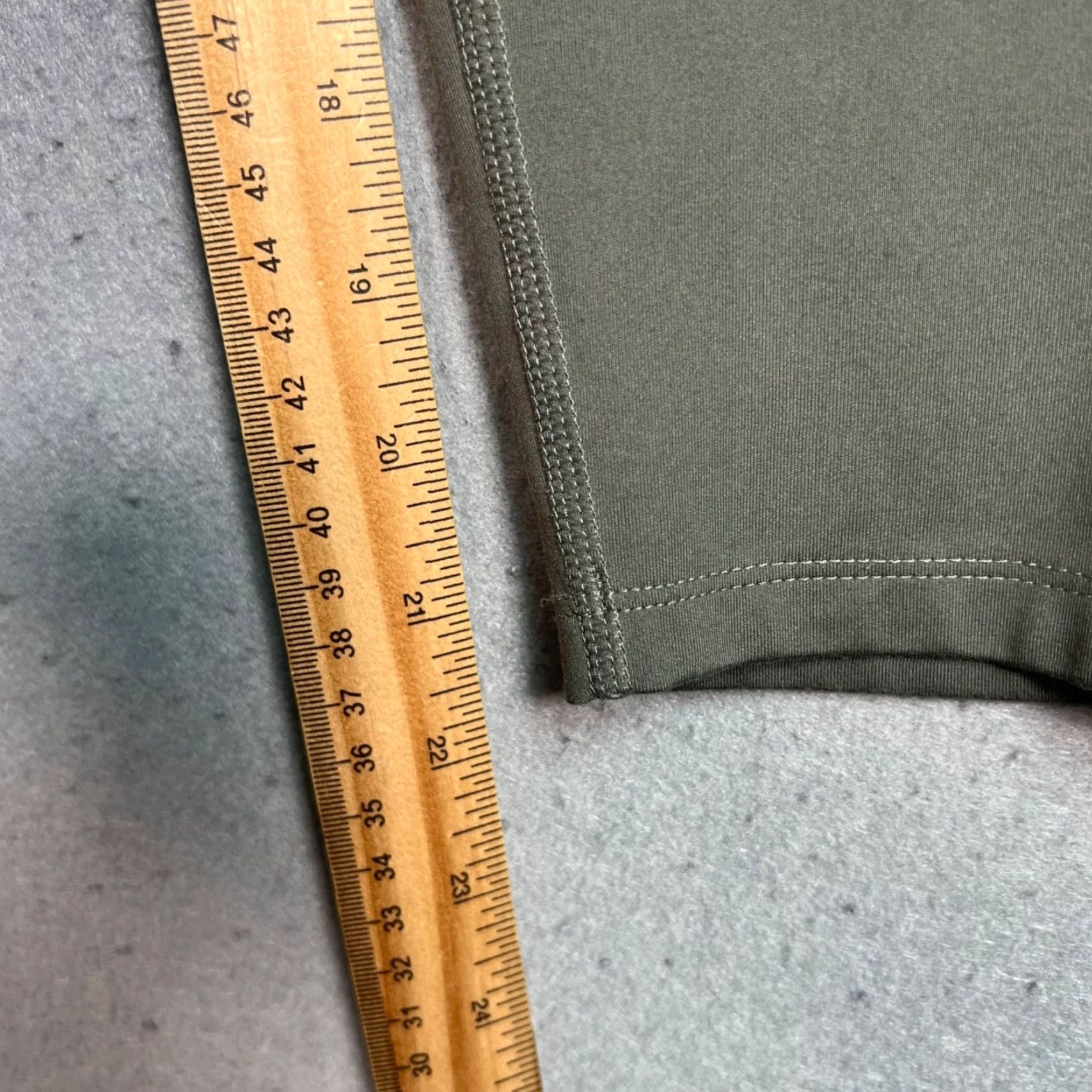 Girlfriend Collective VINTAGE Girlfriend Collective High-Rise Legging Size Small Olive Green Gym Athletic Size 28" / US 6 / IT 42 - 7 Thumbnail