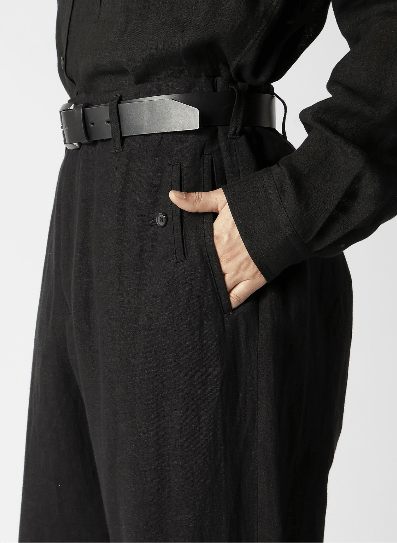 Yohji Yamamoto Yohji Yamamoto Pour Homme - LI/RY 5 POCKETS PANTS Size US 32 / EU 48 - 6 Thumbnail
