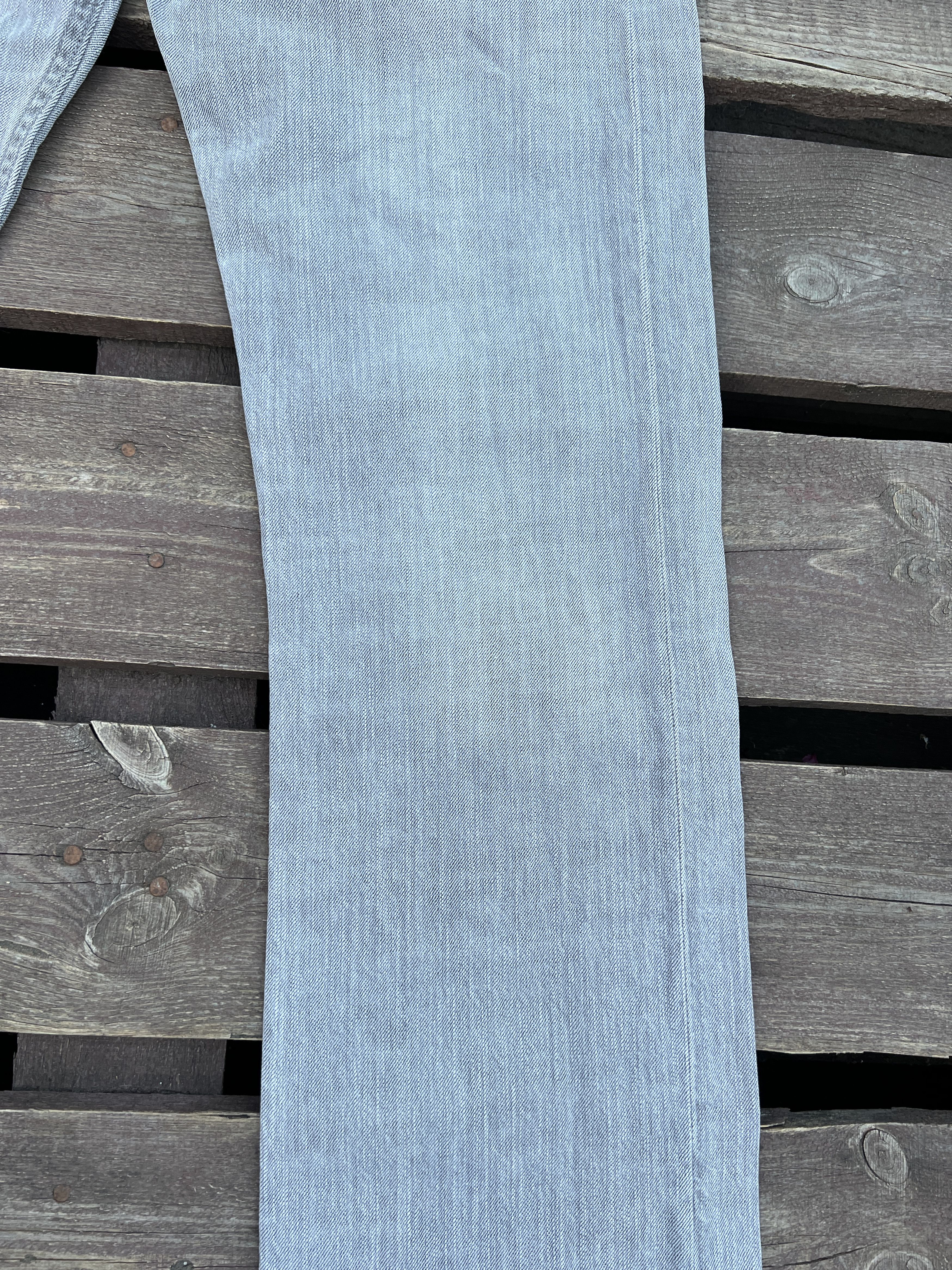 Levi's Levis 501 Vintage Gray Denim Jeans Size W33 L36 Size US 33 - 24 Thumbnail