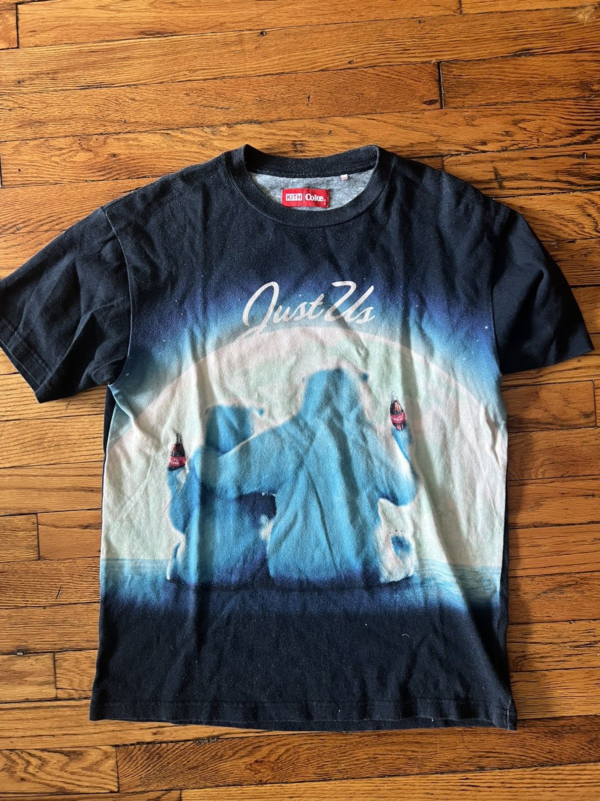 image of Coca Cola x Kith Vintage Kith X Coke Shirt in Blue, Men's (Size Small)