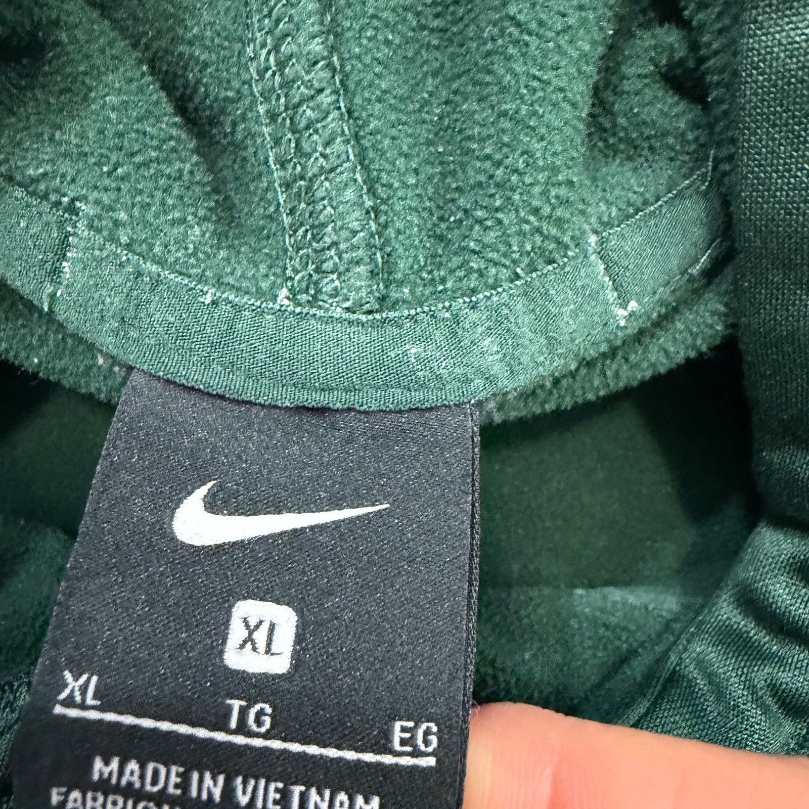 Nike Nike Michigan State Spartans Hooded Jacket Men's Extra Large Size US XL / EU 56 / 4 - 4 Thumbnail