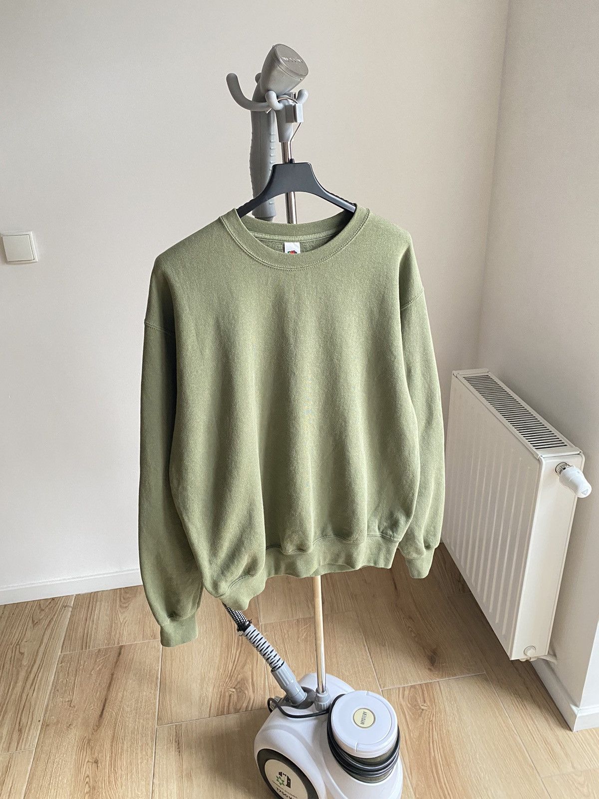 Other Vintage Blank Khaki Sweatshirt Size US L / EU 52-54 / 3 - 5 Thumbnail