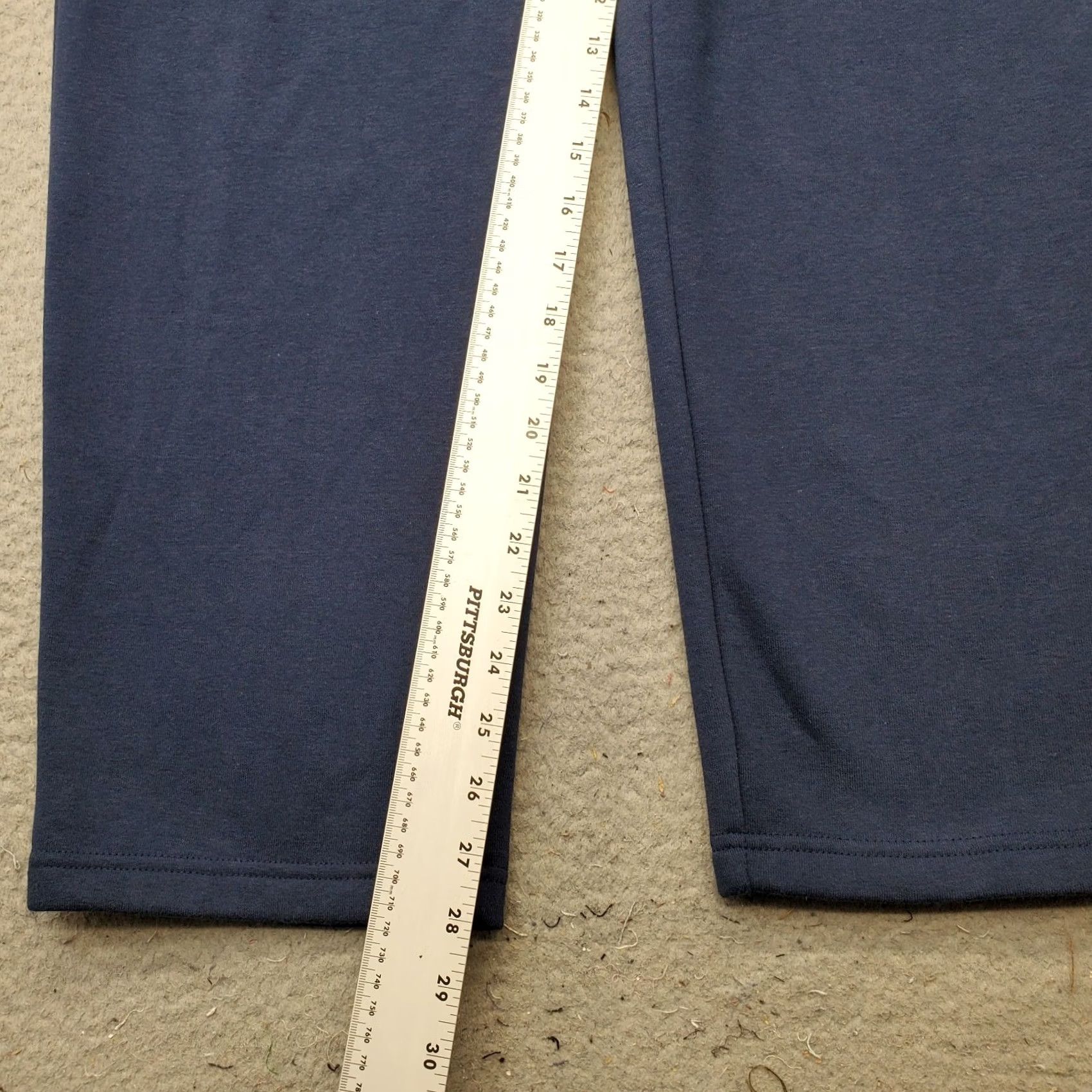 Vintage Hasting & Smith Sweatpants Womens XL Blue Comfort Straight Leg Elastic Waistband Size 40" / US 18 - 4 Thumbnail