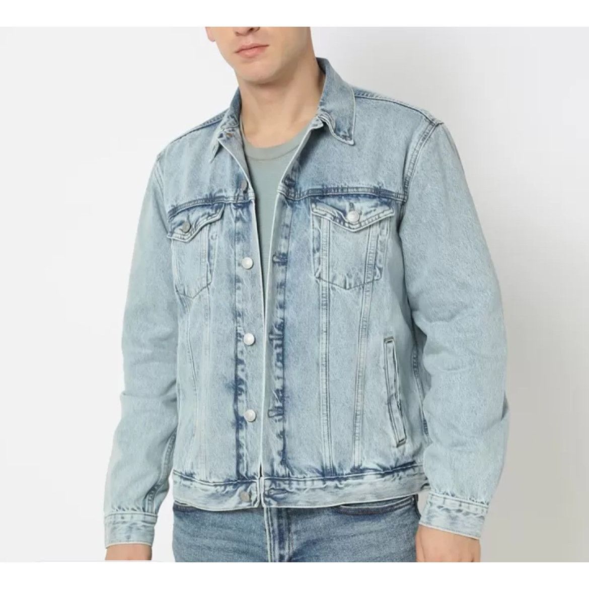 Gap Gap Men - Icon denim Jacket / M / Blue washed / NWOT Size US M / EU 48-50 / 2 - 1 Thumbnail