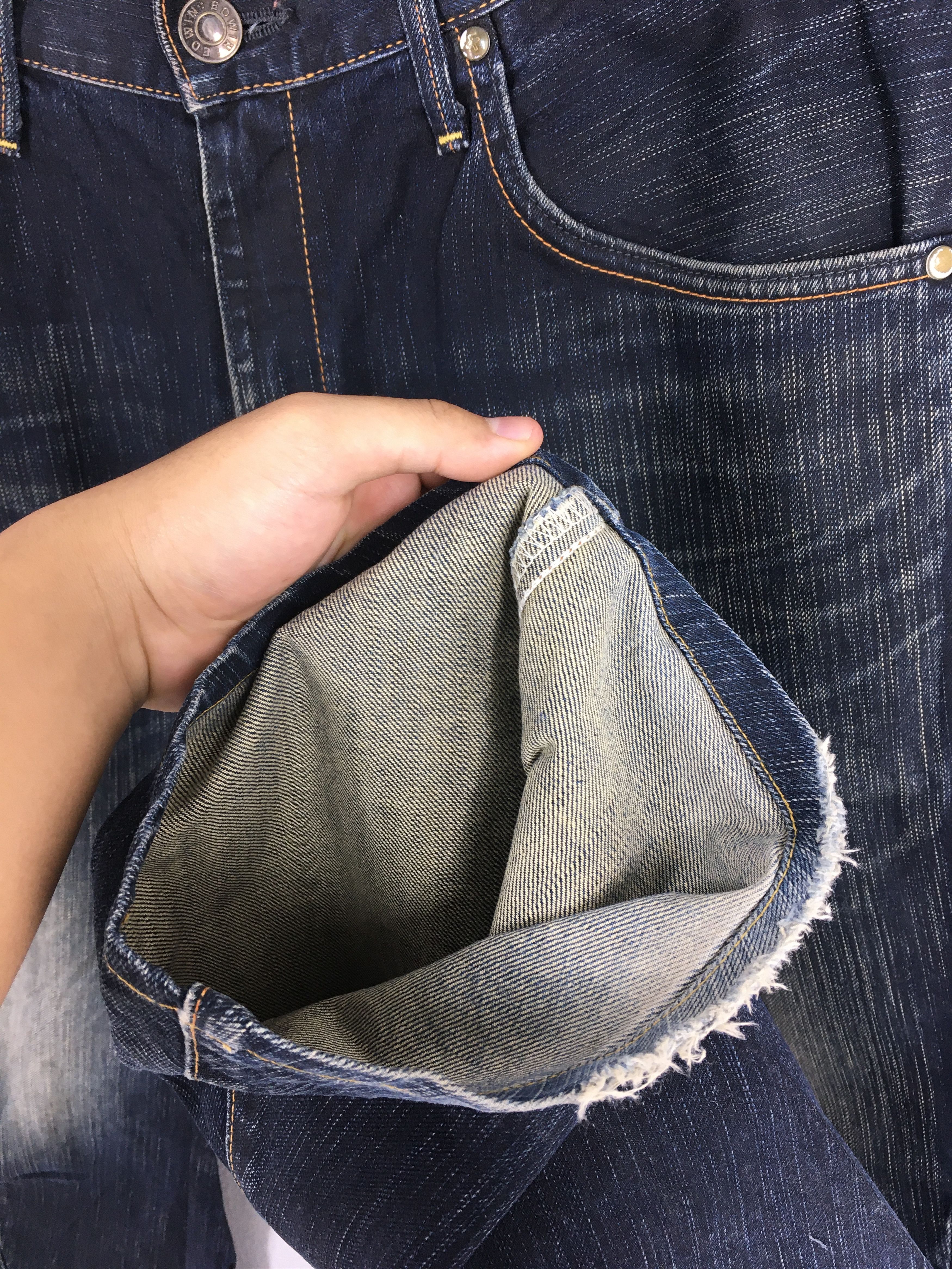 Edwin Size 35x30 Vintage Edwin XV-Function Twisted Leg Jeans S1728 Size US 35 - 4 Thumbnail