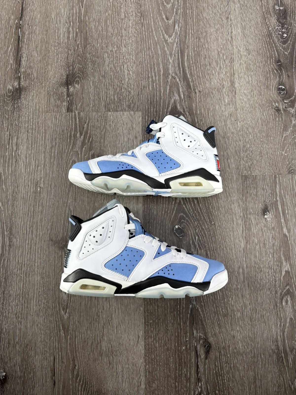 Jordan Brand Air Jordan 6 “UNC White” (GS) **PRE-OWNED** Size US 6 / EU 39 - 1 Thumbnail