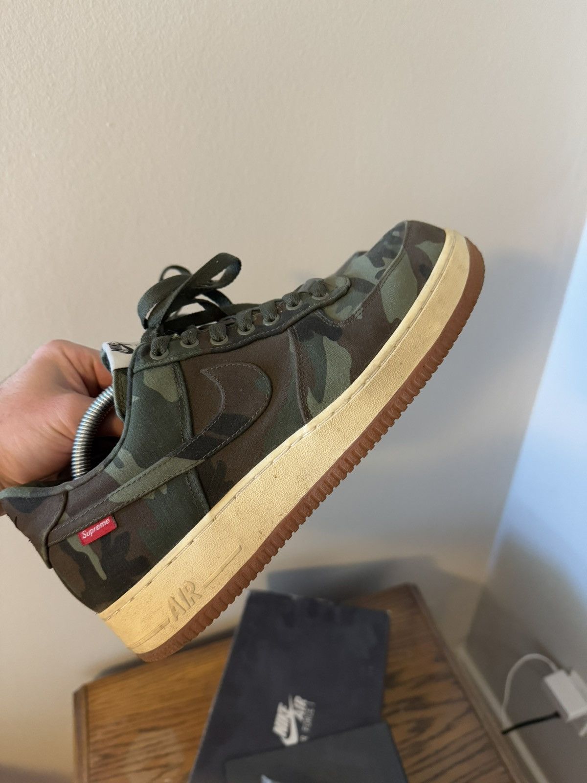 Supreme Supreme x Air Force 1 Low “Camo” Size US 9.5 / EU 42-43 - 2 Thumbnail