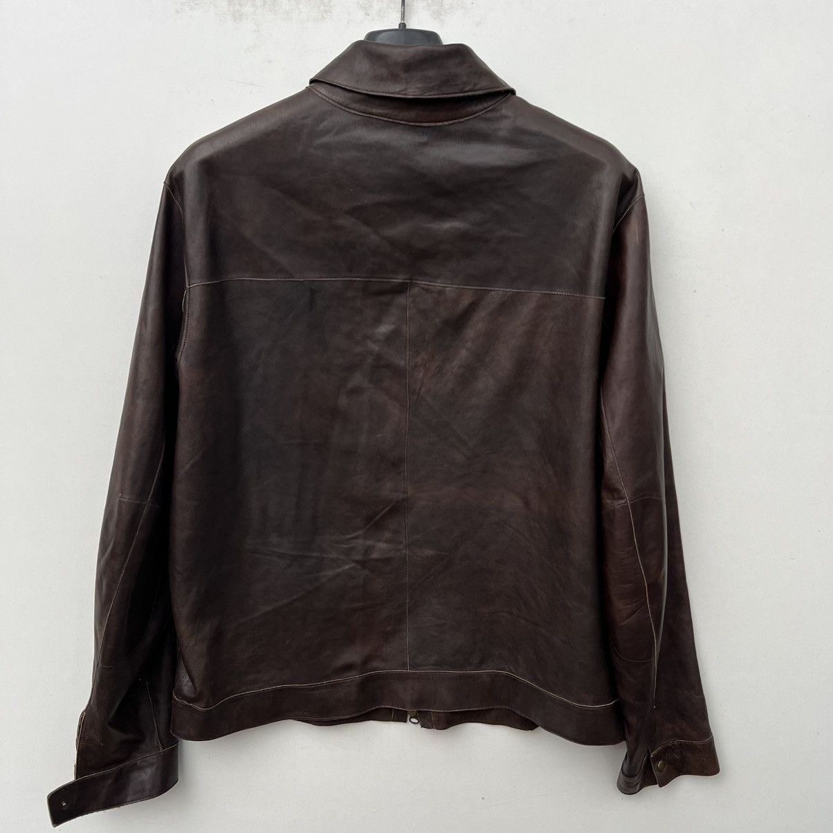 Gieves & Hawkes GIEVES & HAWKES leather jacket vintage Size US L / EU 52-54 / 3 - 7 Thumbnail