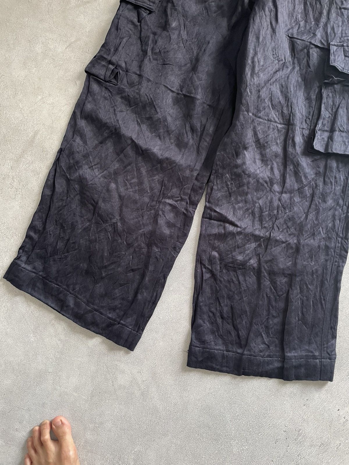 Designer × Japanese Brand × Yohji Yamamoto Yohji Yamamoto X Japanese Brand X Designer Cargo Pant Size US 30 / EU 46 - 7 Thumbnail
