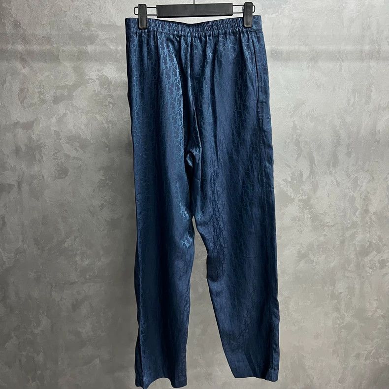 Dior Blue full-print pattern logo casual sweatpants 2501-Nextar Size US 30 / EU 46 - 5 Thumbnail