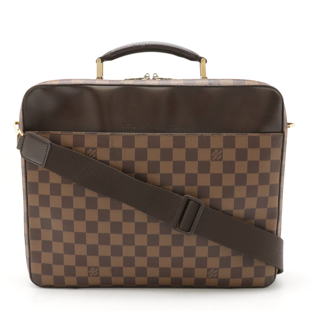 Louis Vuitton Louis Vuitton Louis Vuitton Damier Business Bag N53355 Canvas Business Bag N53355 Size ONE SIZE - 1 Thumbnail