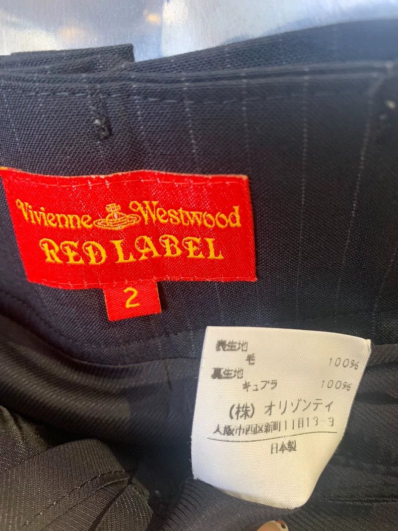Vivienne Westwood Vivienne Westwood size2 Black striped pleated skirt Size 25" / US 0 / IT 36 - 9 Thumbnail