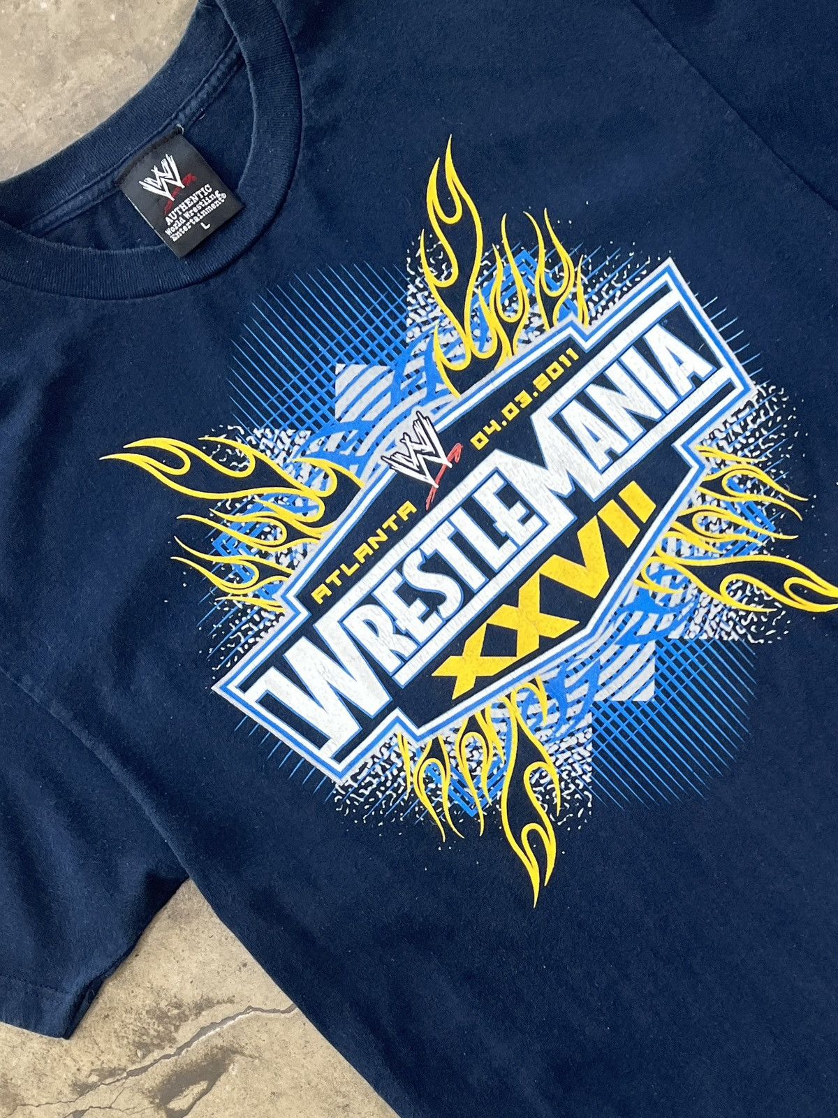 WWE Wrestlemania XXVII Wrestling WWE Tee Large Size US L / EU 52-54 / 3 - 1 Thumbnail