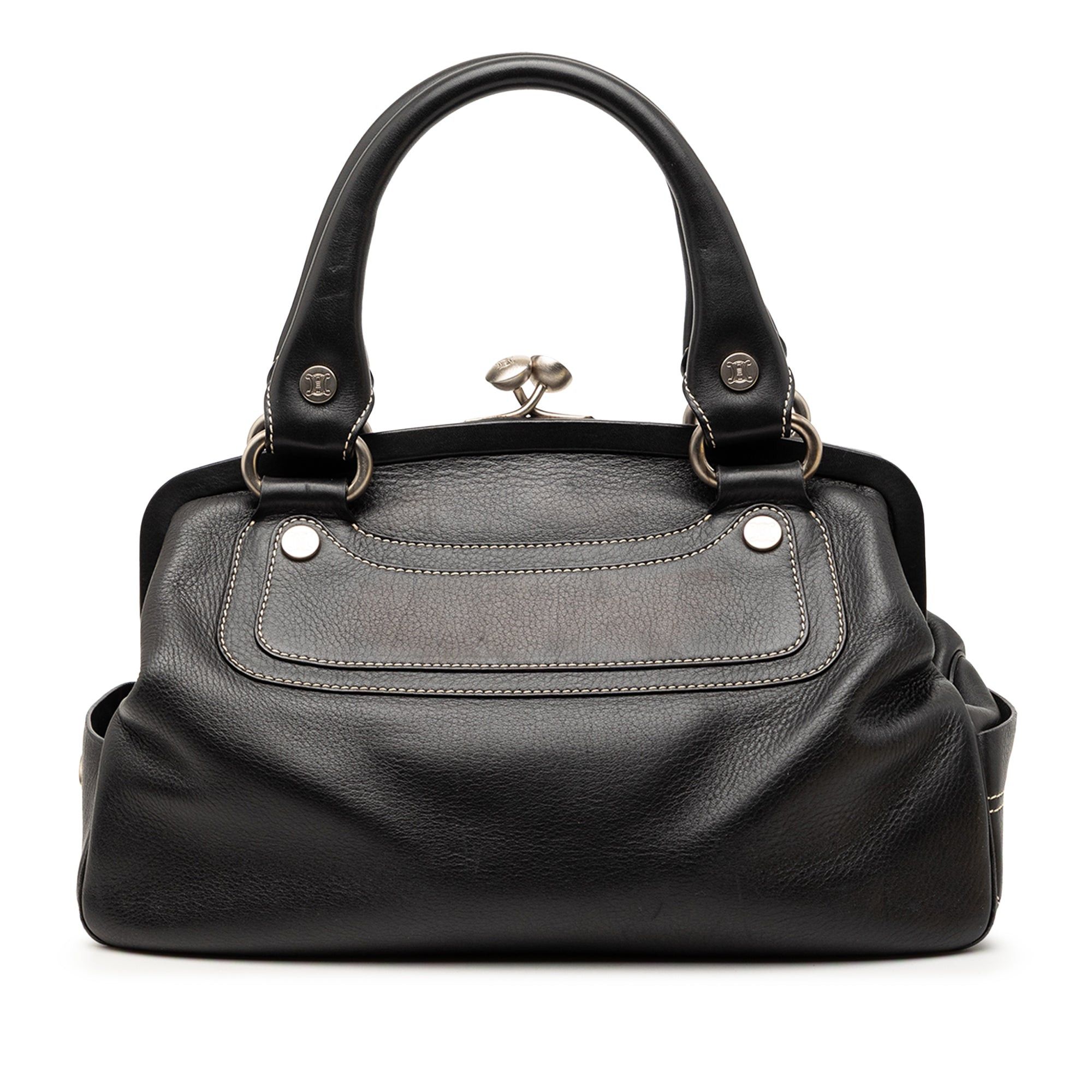 Celine Leather Boogie Clasp Handbag Size ONE SIZE - 1 Thumbnail