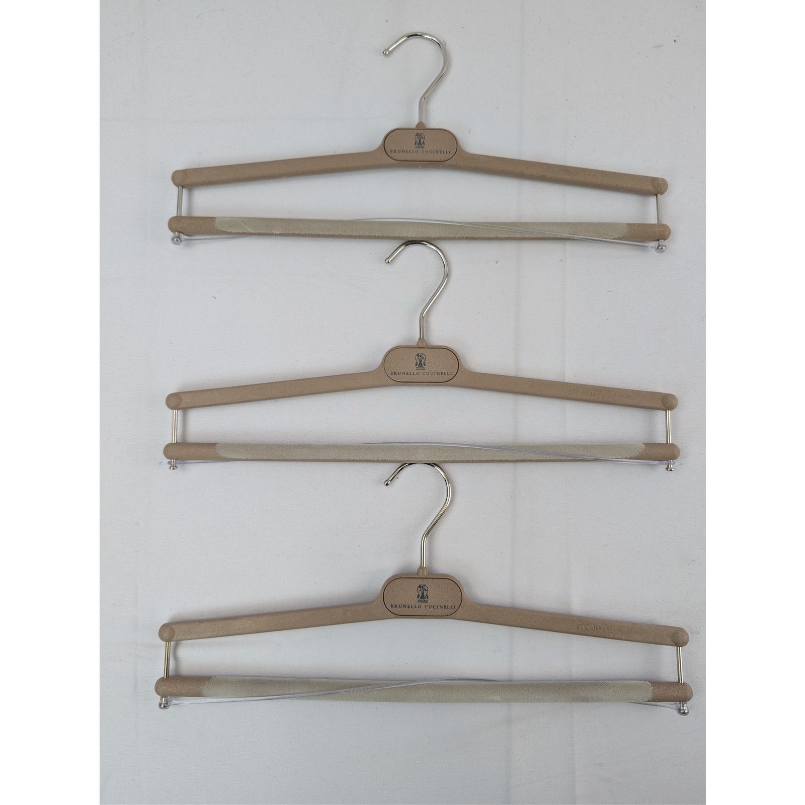 Brunello Cucinelli o1rshd1 Size: OS / Plastic Pants Hanger in Brown Size ONE SIZE - 6 Thumbnail