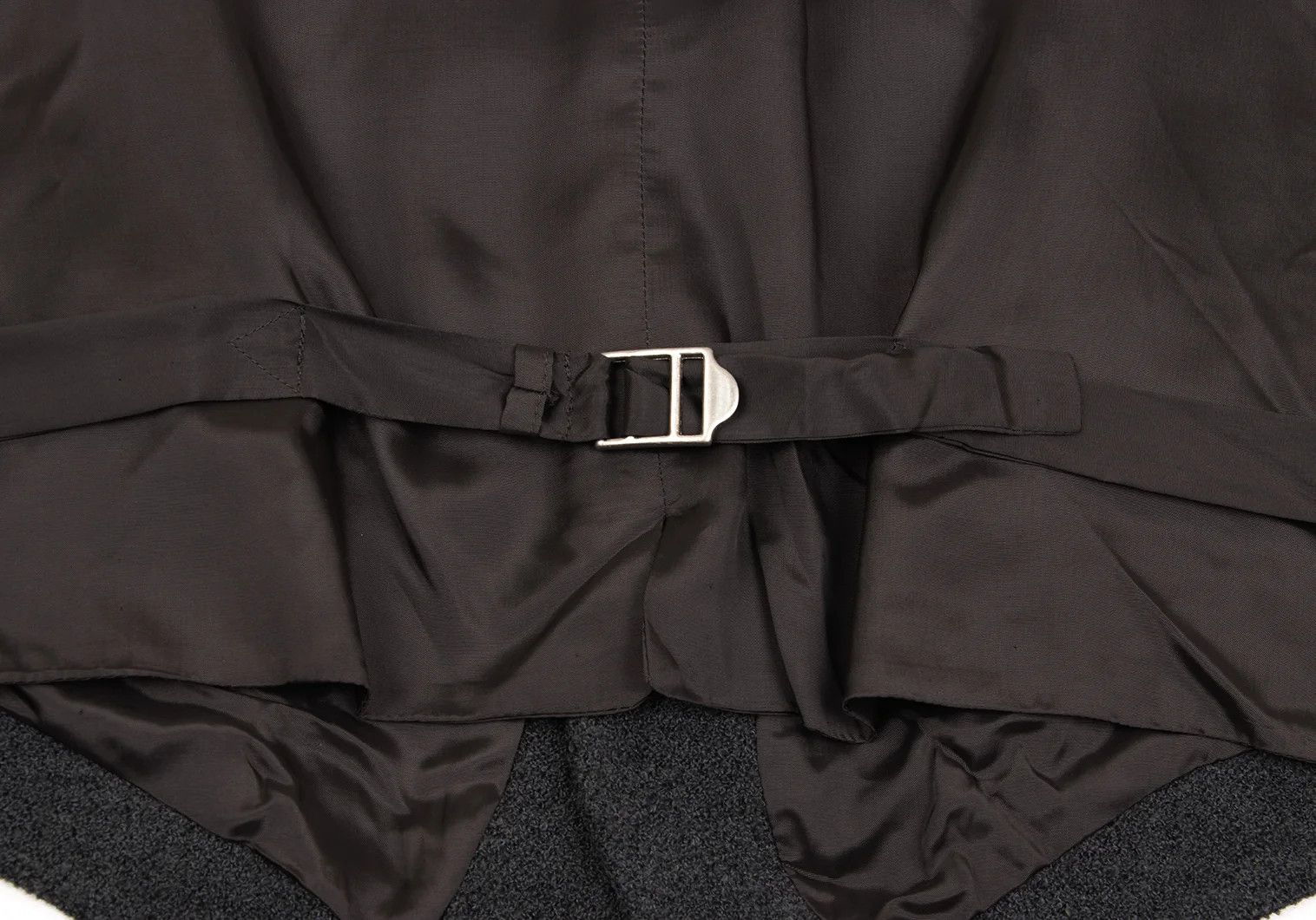 Emporio Armani Wool Blend Pile Gilet in Gray and Dark Brown Size US S / EU 44-46 / 1 - 12 Thumbnail