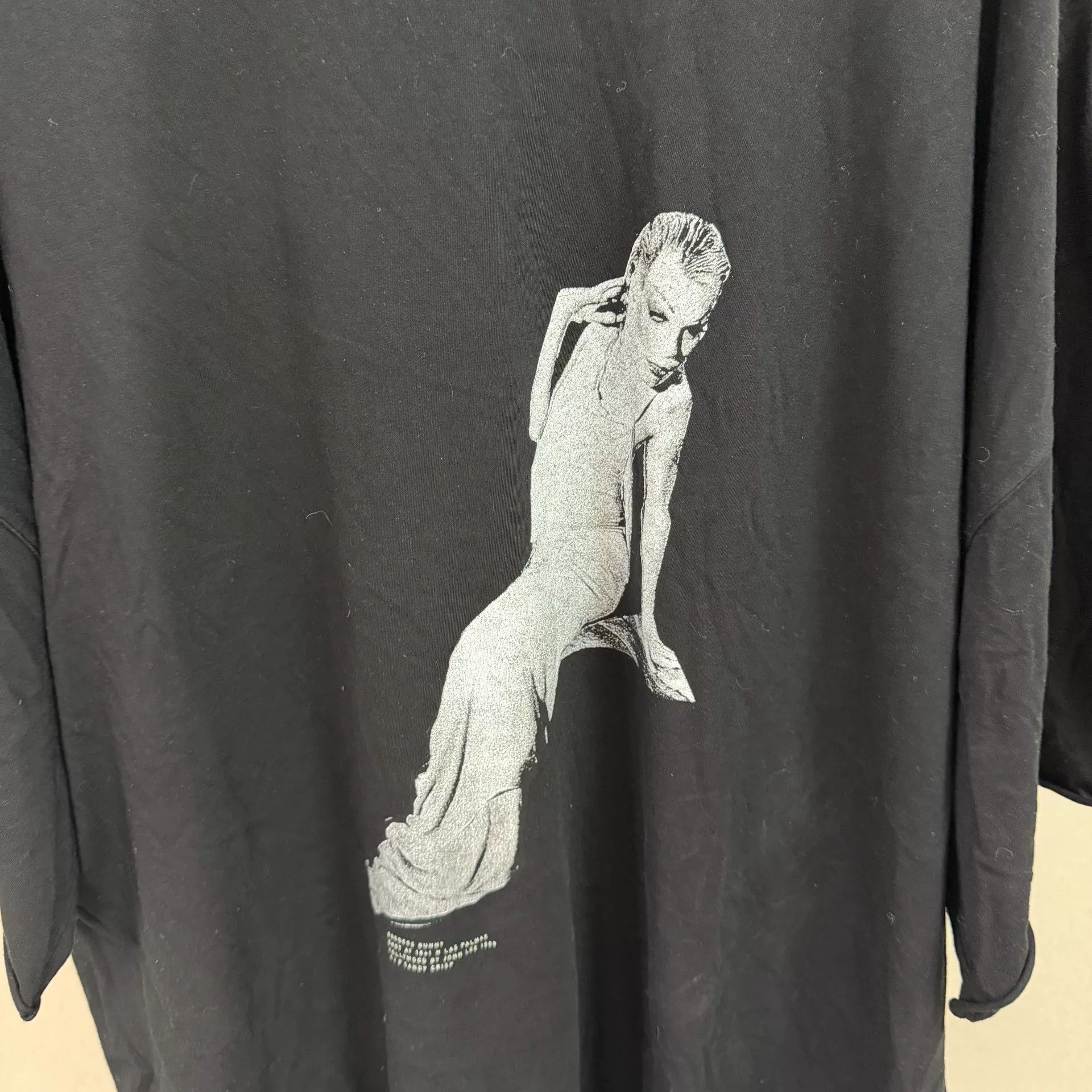 Rick Owens Rick Owens DRKSHDW Tommy Goddess Bunny T-Shirt Size US L / EU 52-54 / 3 - 3 Thumbnail