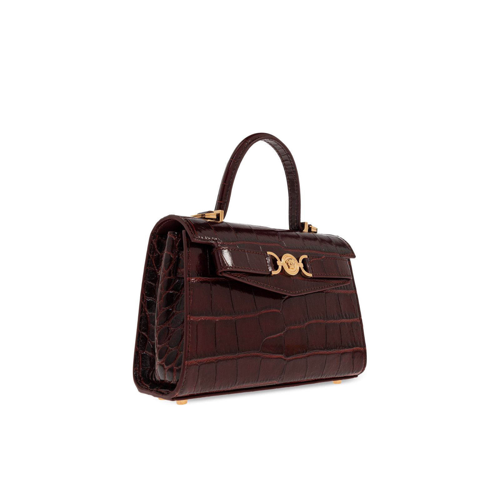 Versace VERSACE Medusa 95 Small Burgundy Shoulder Bag New & Authenti Size ONE SIZE - 3 Thumbnail