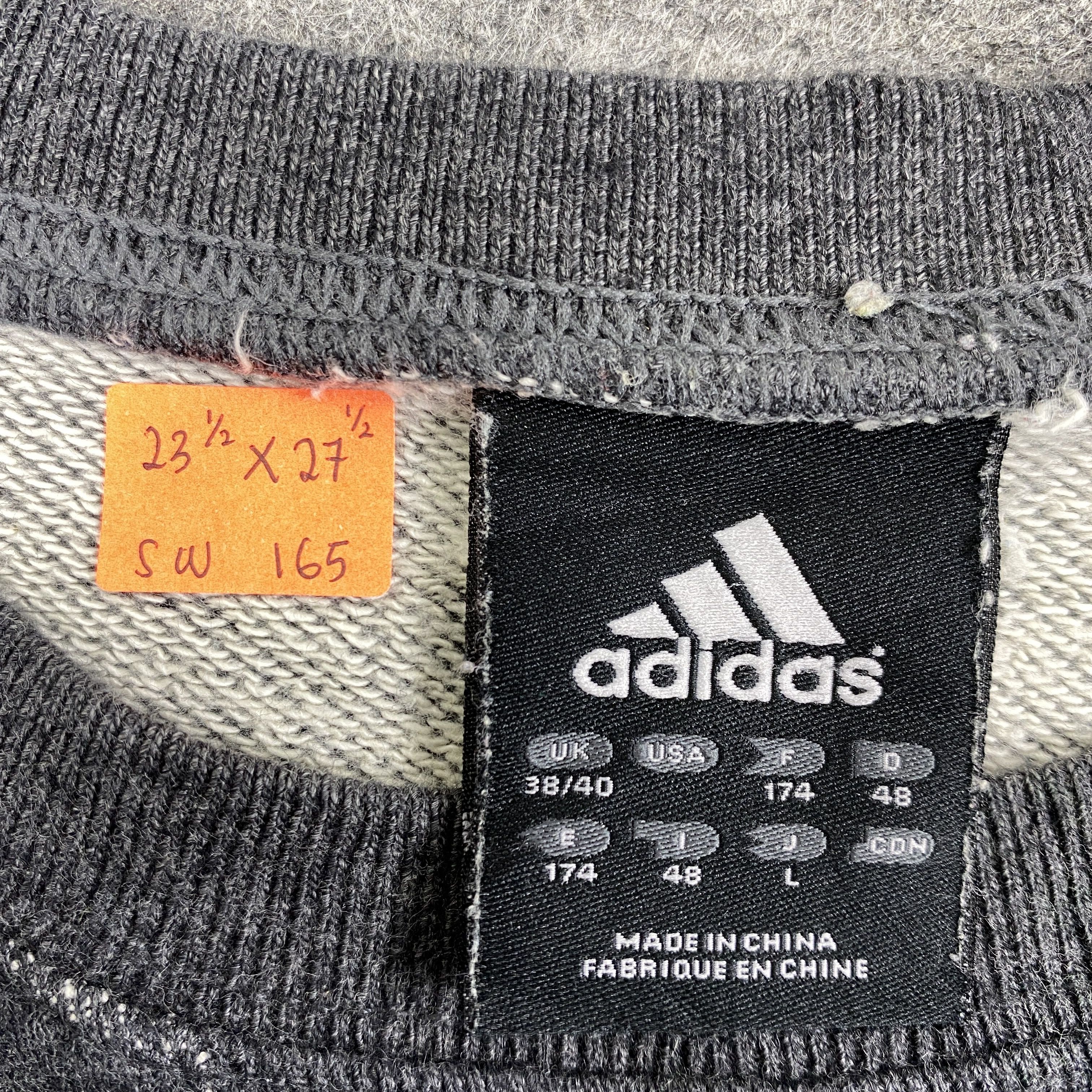 Vintage vintage Adidas Grey Sweatshirt -SW165 Size US M / EU 48-50 / 2 - 3 Thumbnail
