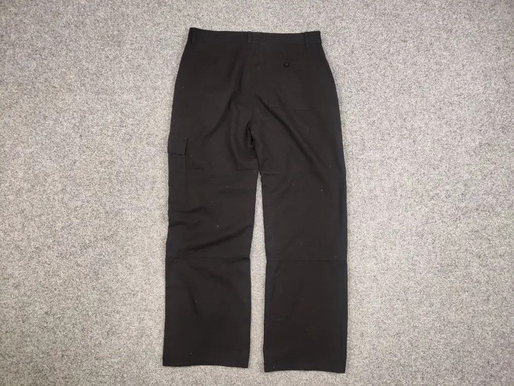 Vintage Vintage 90's Japanese Baggy Black Pocket Cargo Pants Size US 36 / EU 52 - 4 Thumbnail